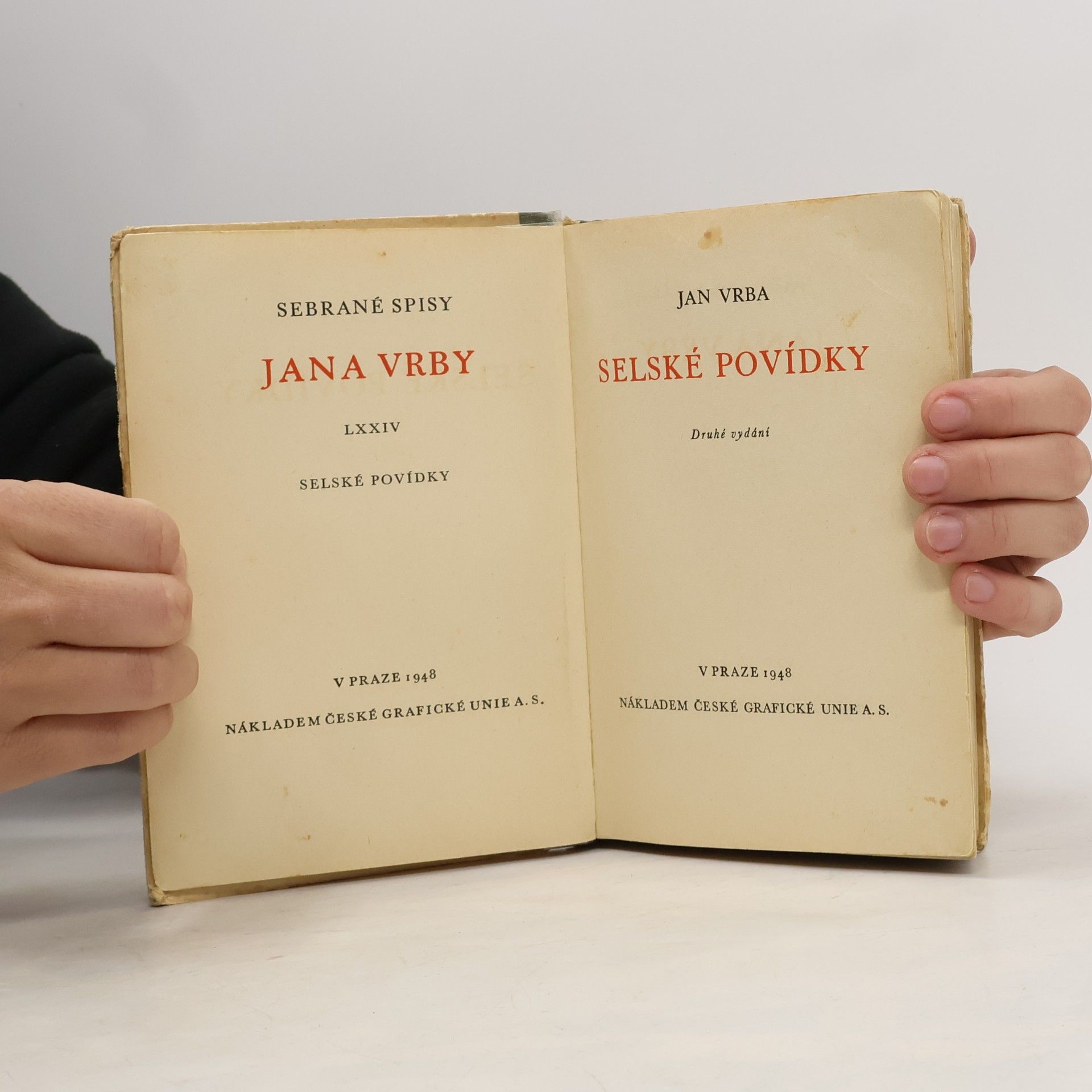 Jan Vrba Selské povídky