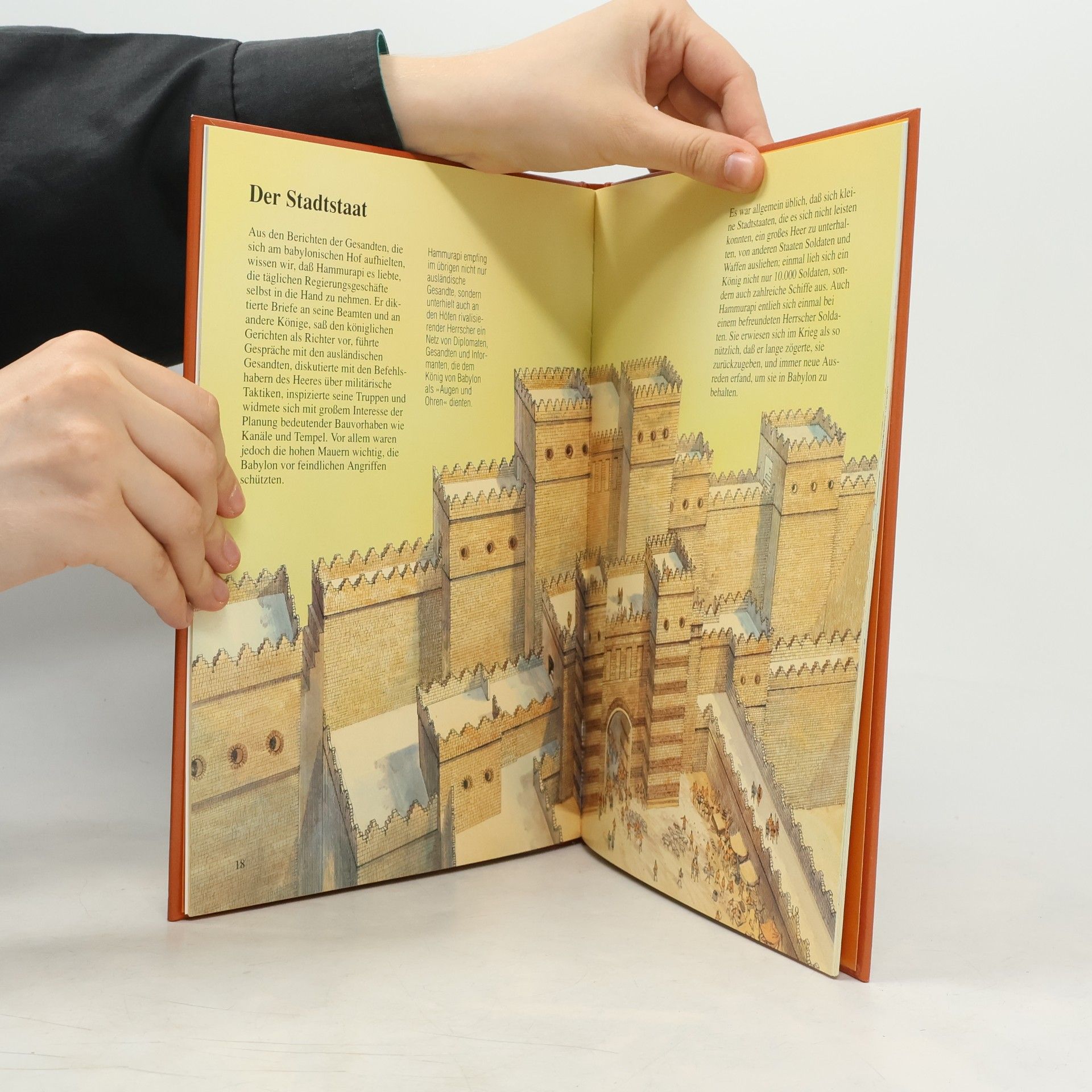 Babylon zur Zeit Hammurapis, dem Erbauer des Turms von Babylon und ersten Gesetzgeber