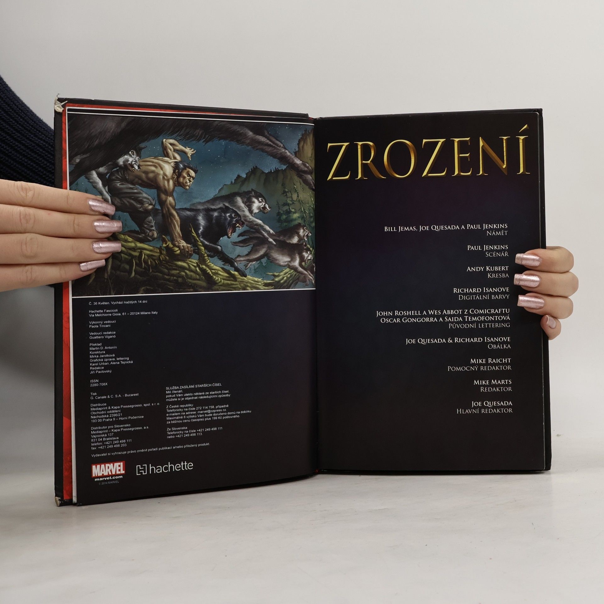 Paul Jenkins Ultimátní komixový komplet 23. Wolverine - Zrození