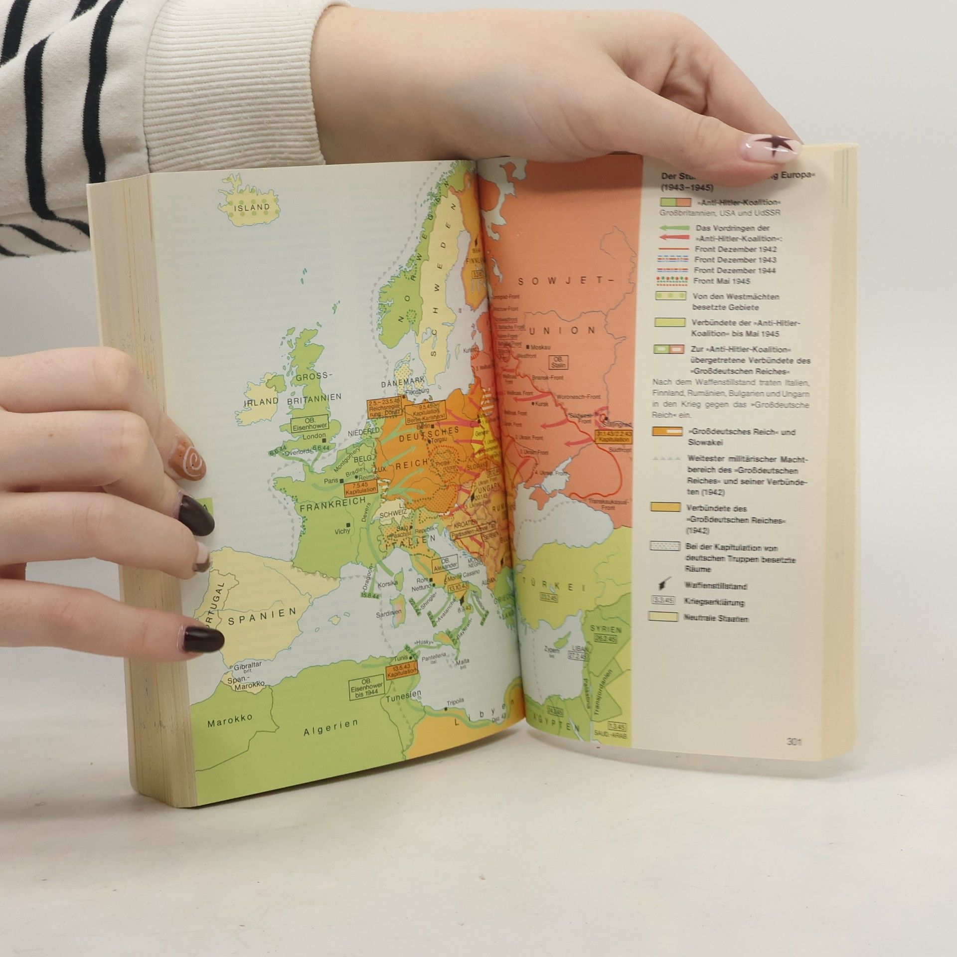 Werner Hilgemann Atlas zur deutschen Zeitgeschichte 1918 - 1968
