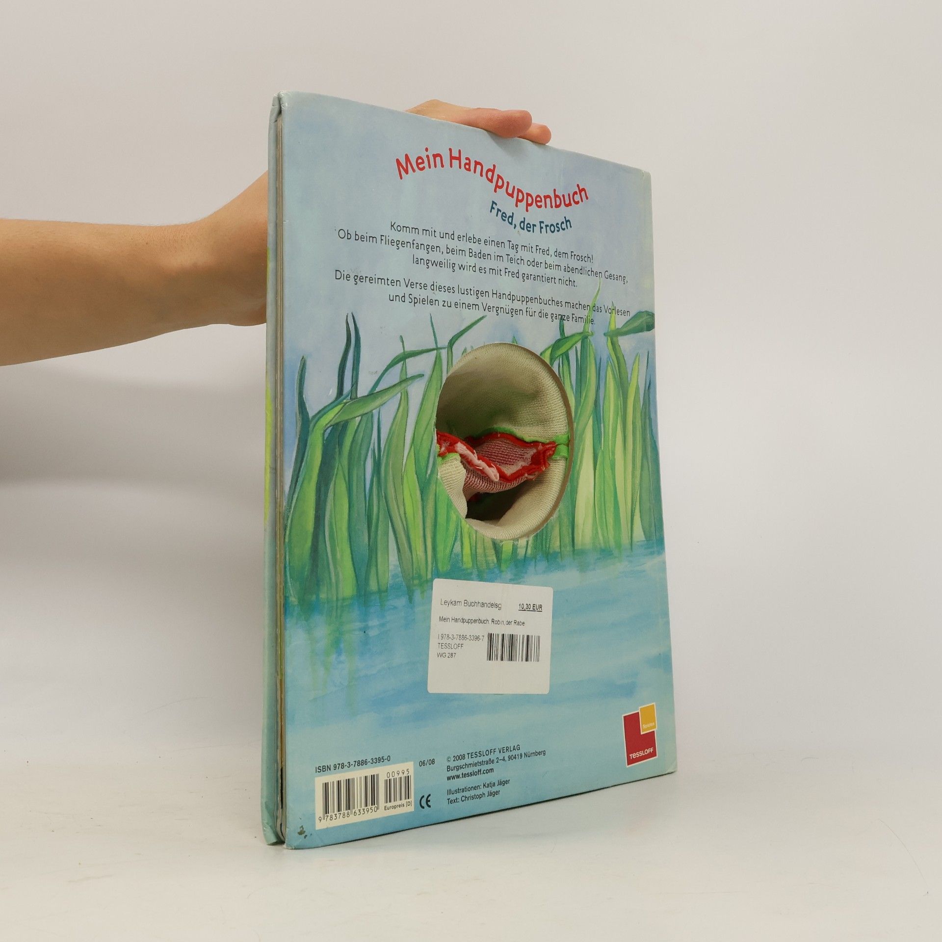 Katja Jäger Mein Handpuppenbuch - Fred, der Frosch