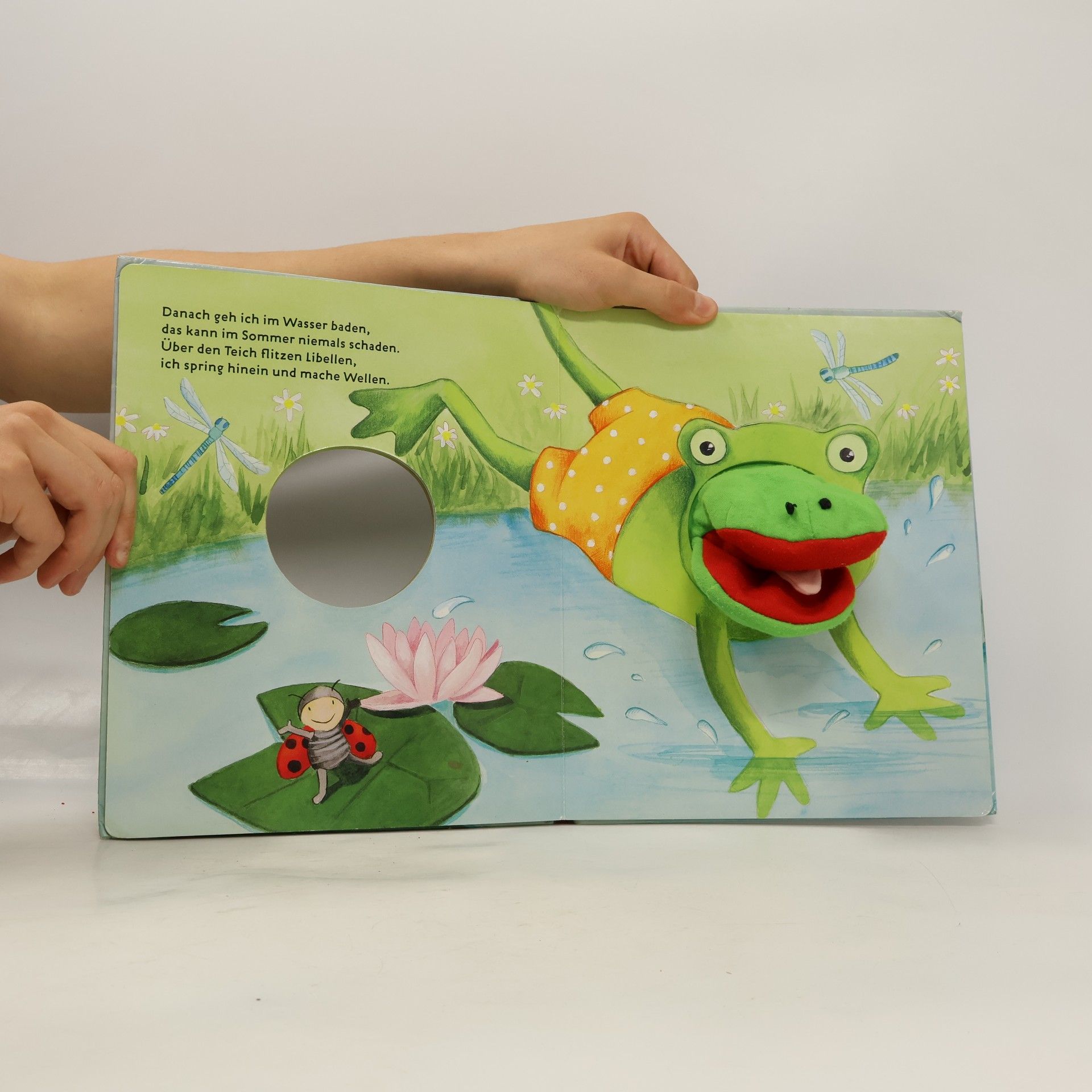 Katja Jäger Mein Handpuppenbuch - Fred, der Frosch