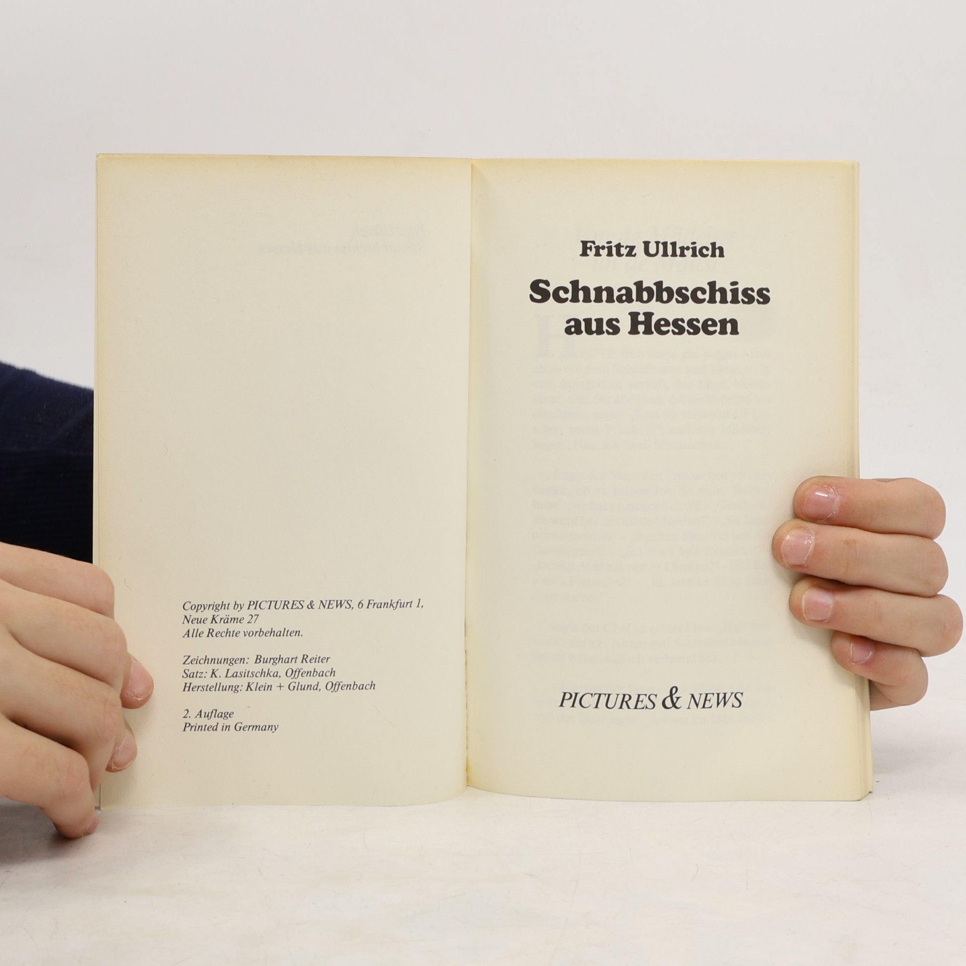 Fritz Ullrich  Schnabbschiss aus Hessen