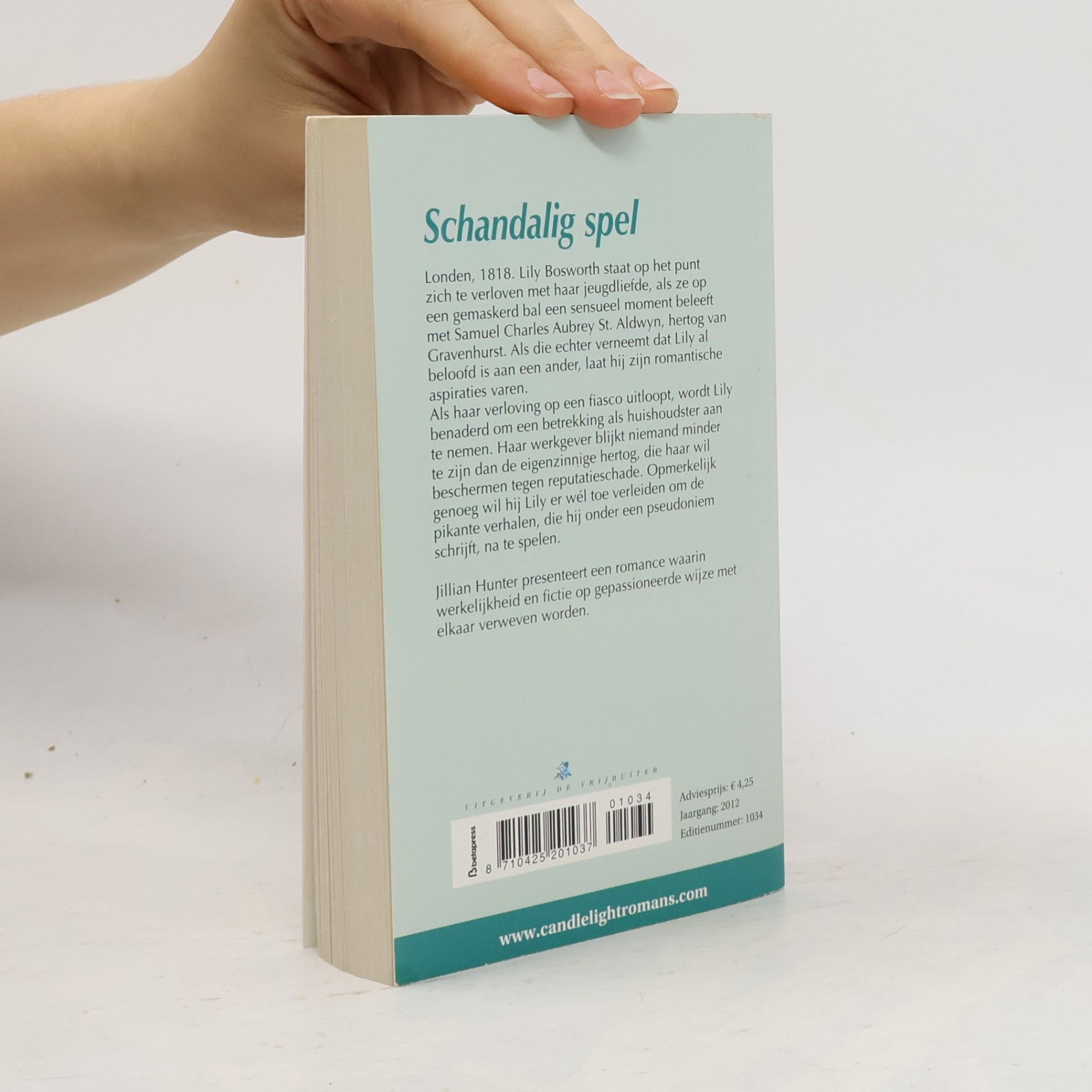 Jillian Hunter Schandalig spel 1034