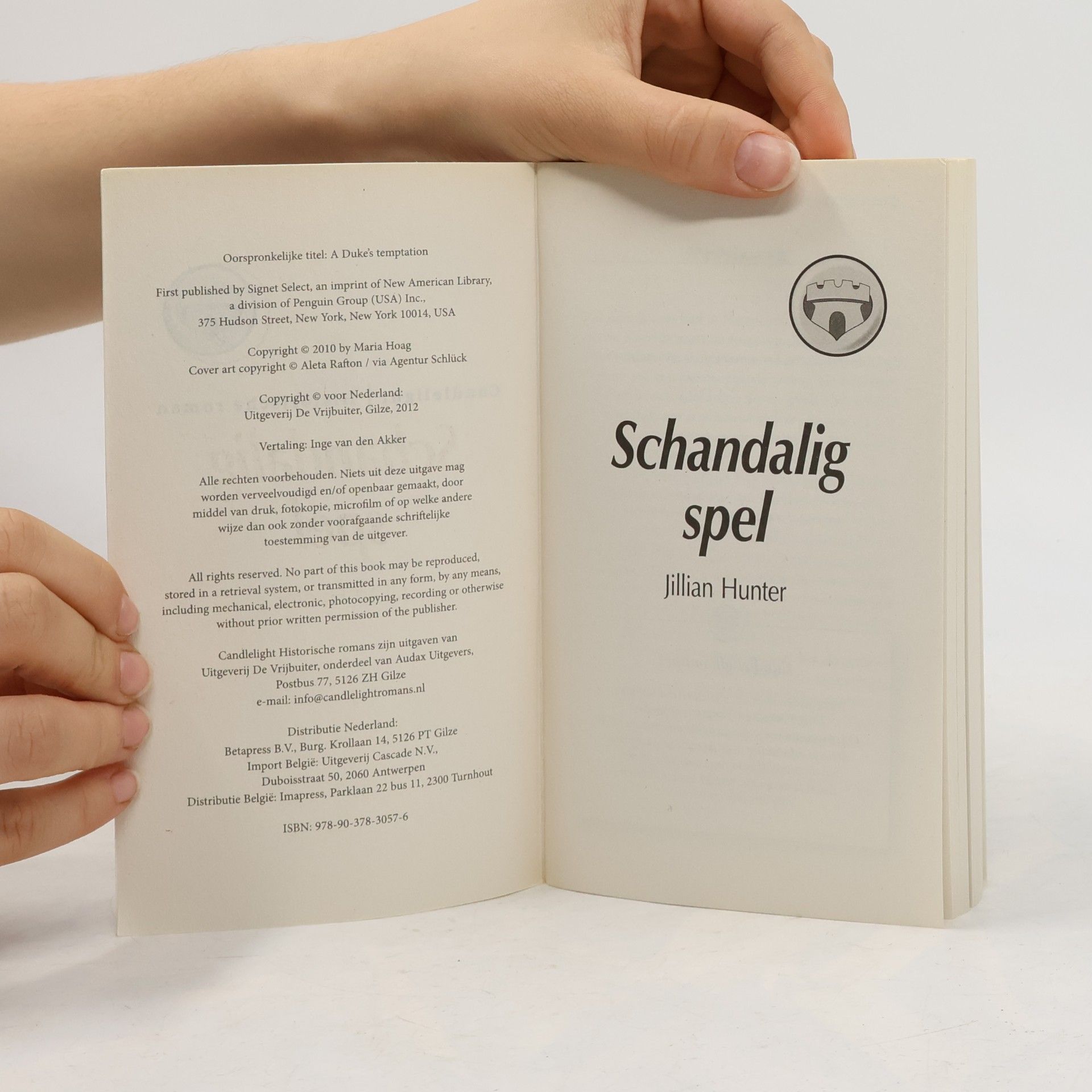 Jillian Hunter Schandalig spel 1034