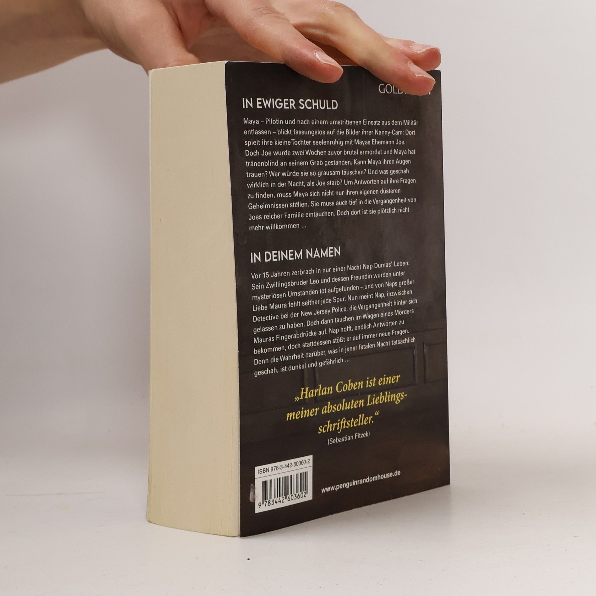 Harlan Coben In Ewiger Schuld in Deinem Namen
