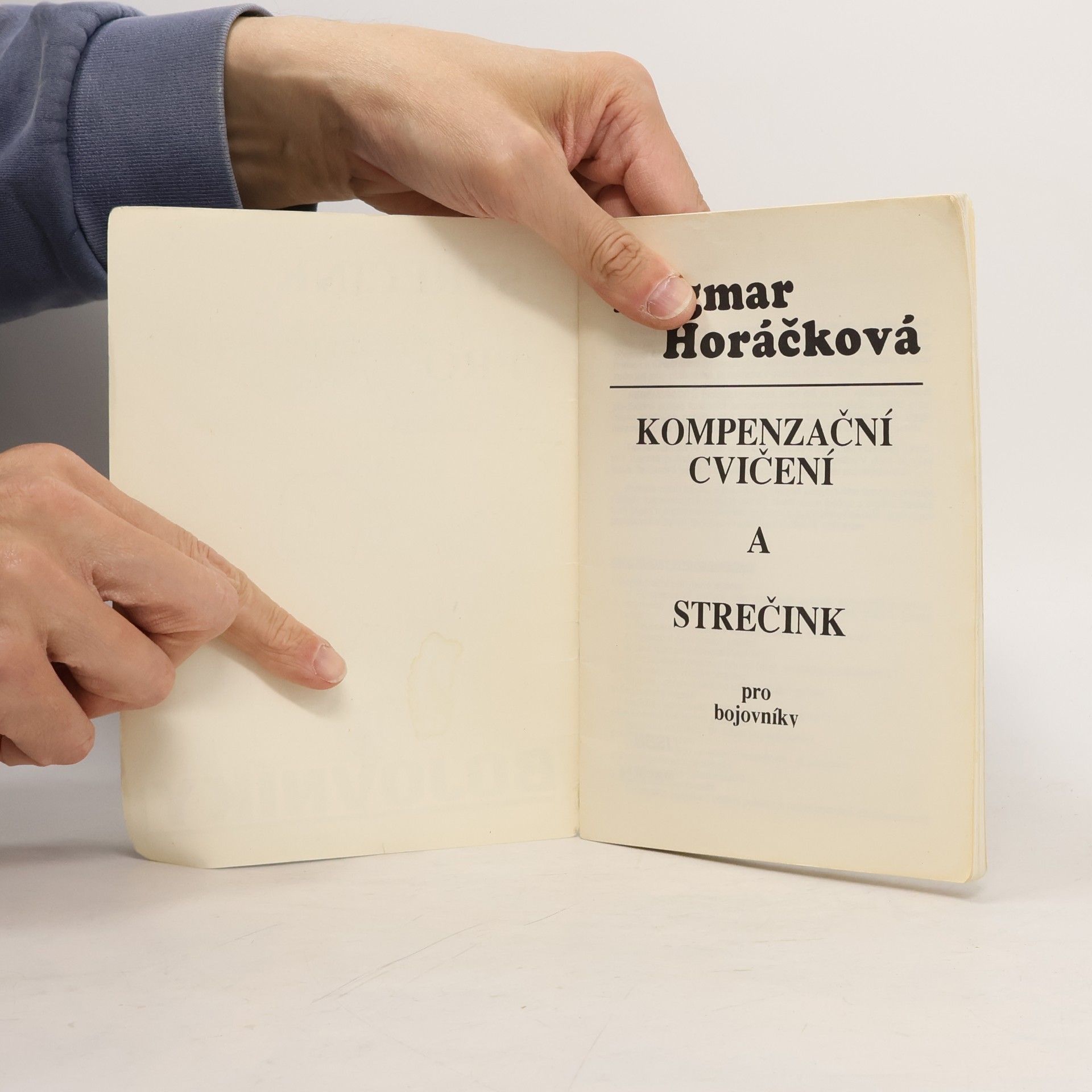 Dagmar Horáčková Kompenzační cvičení a strečink pro bojovníky