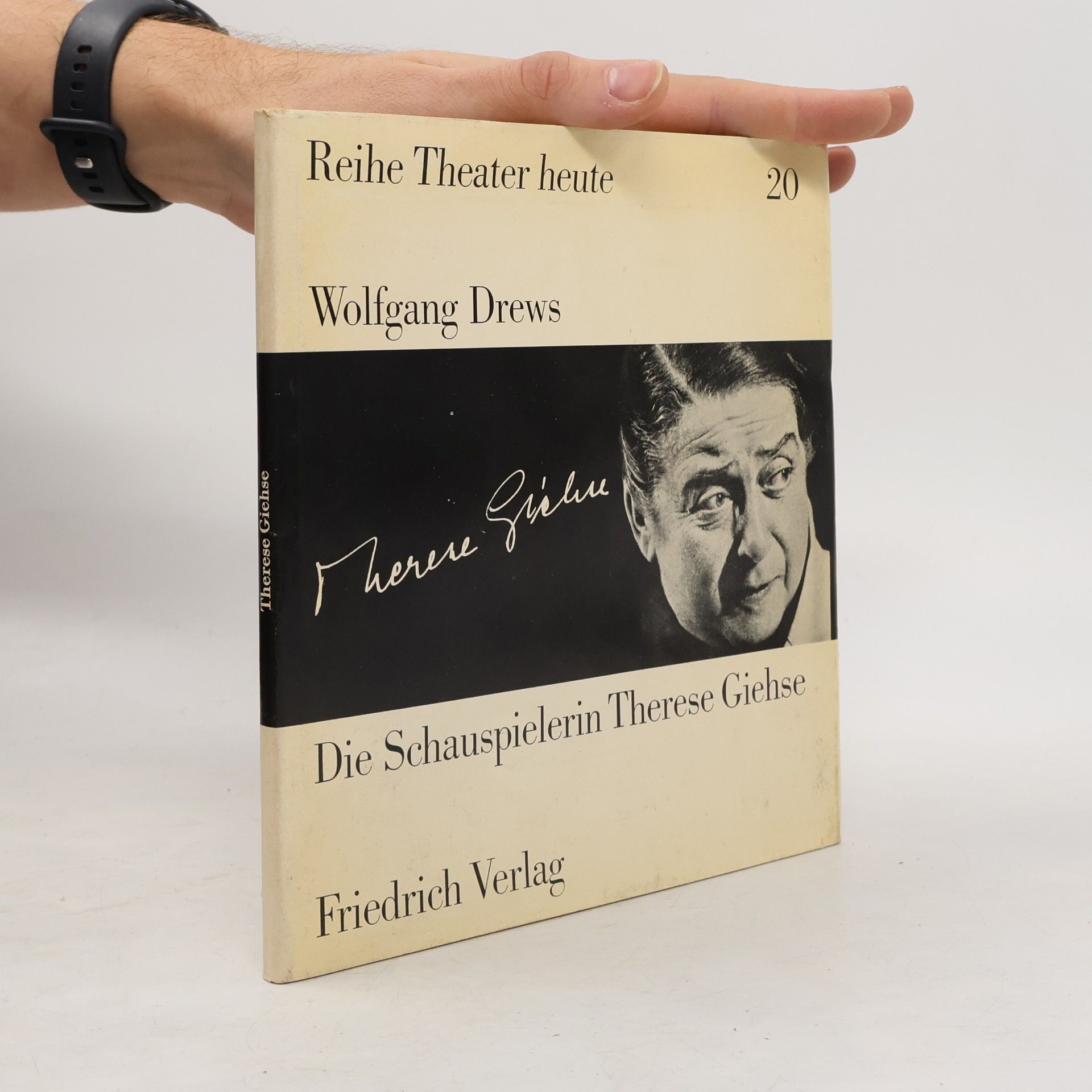 Die Schauspielerin Therese Giehse