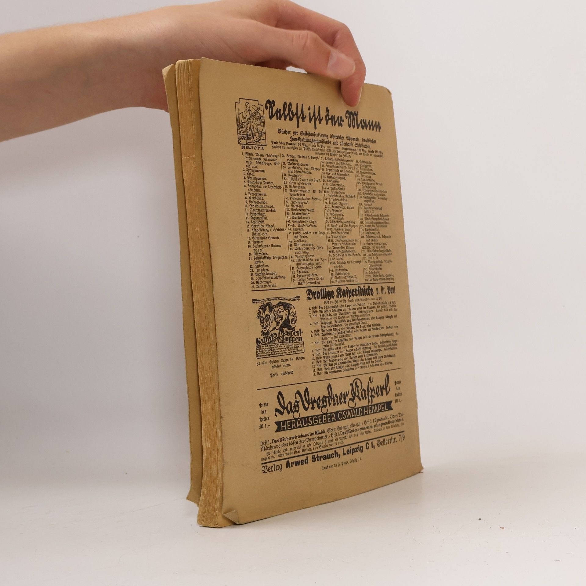 Hugo Langanki Kalender 1933