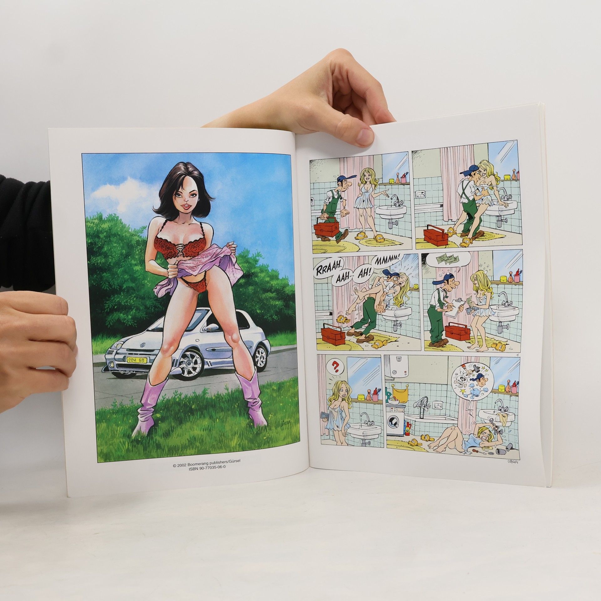 Gürsel Rote Ohren. Rooie oortjes. Grin and Bare It! Klin Deuil 9