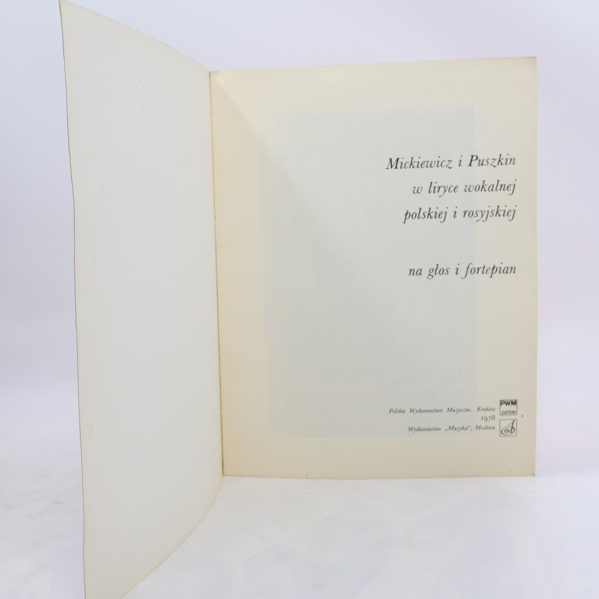 Kolektiv autorů Mickiewicz i Puszkin w liryce wokalnej polskiej i rosyjskiej