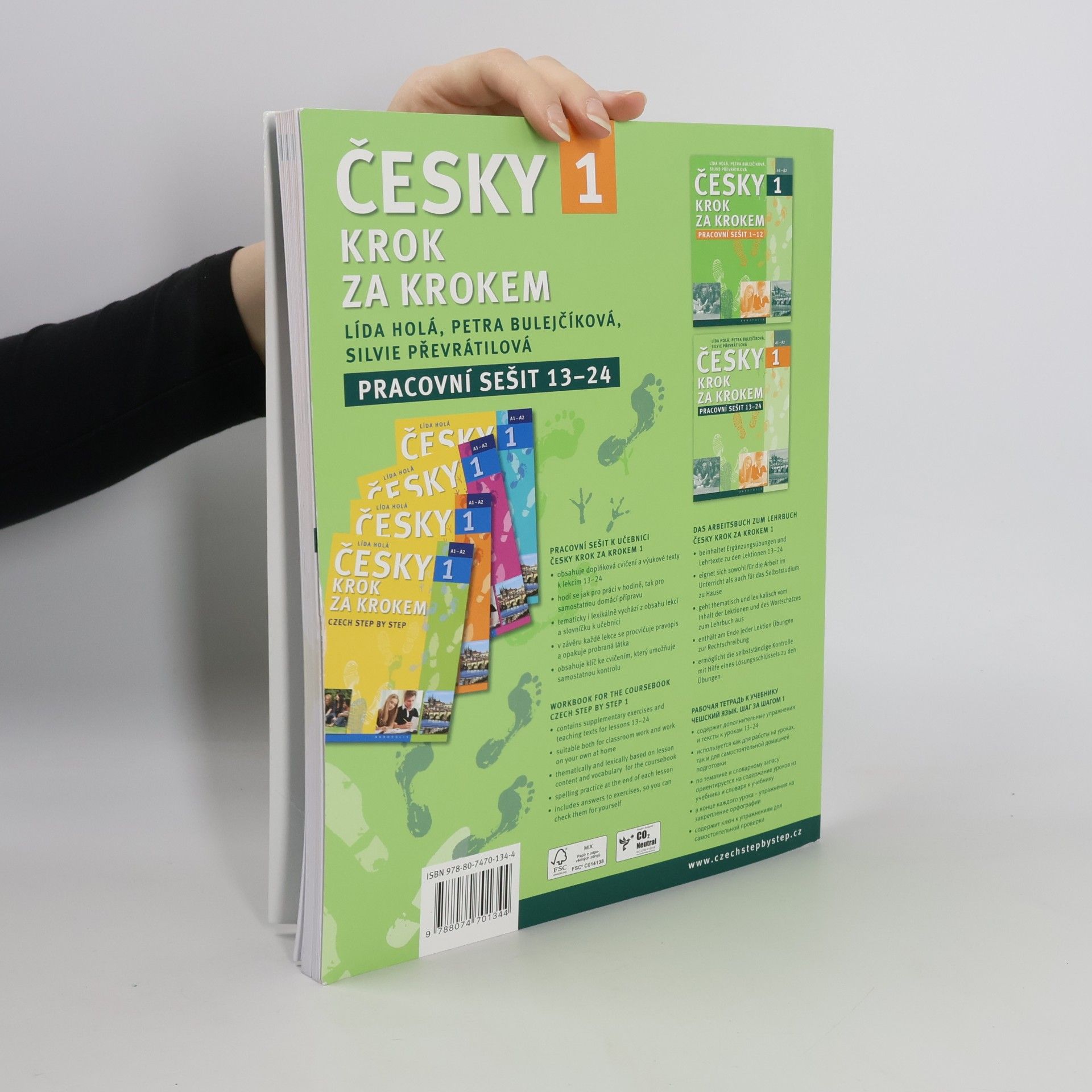 Lída Holá Česky krok za krokem 1. A1-A2. Pracovní sešit 13–24