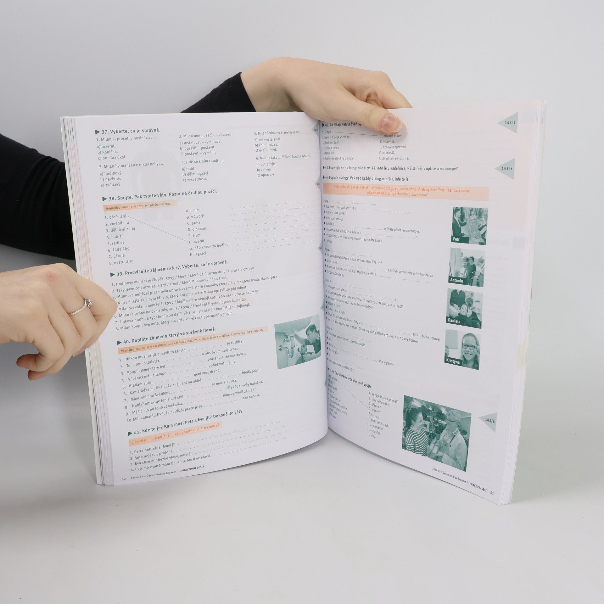 Lída Holá Česky krok za krokem 1. A1-A2. Pracovní sešit 13–24