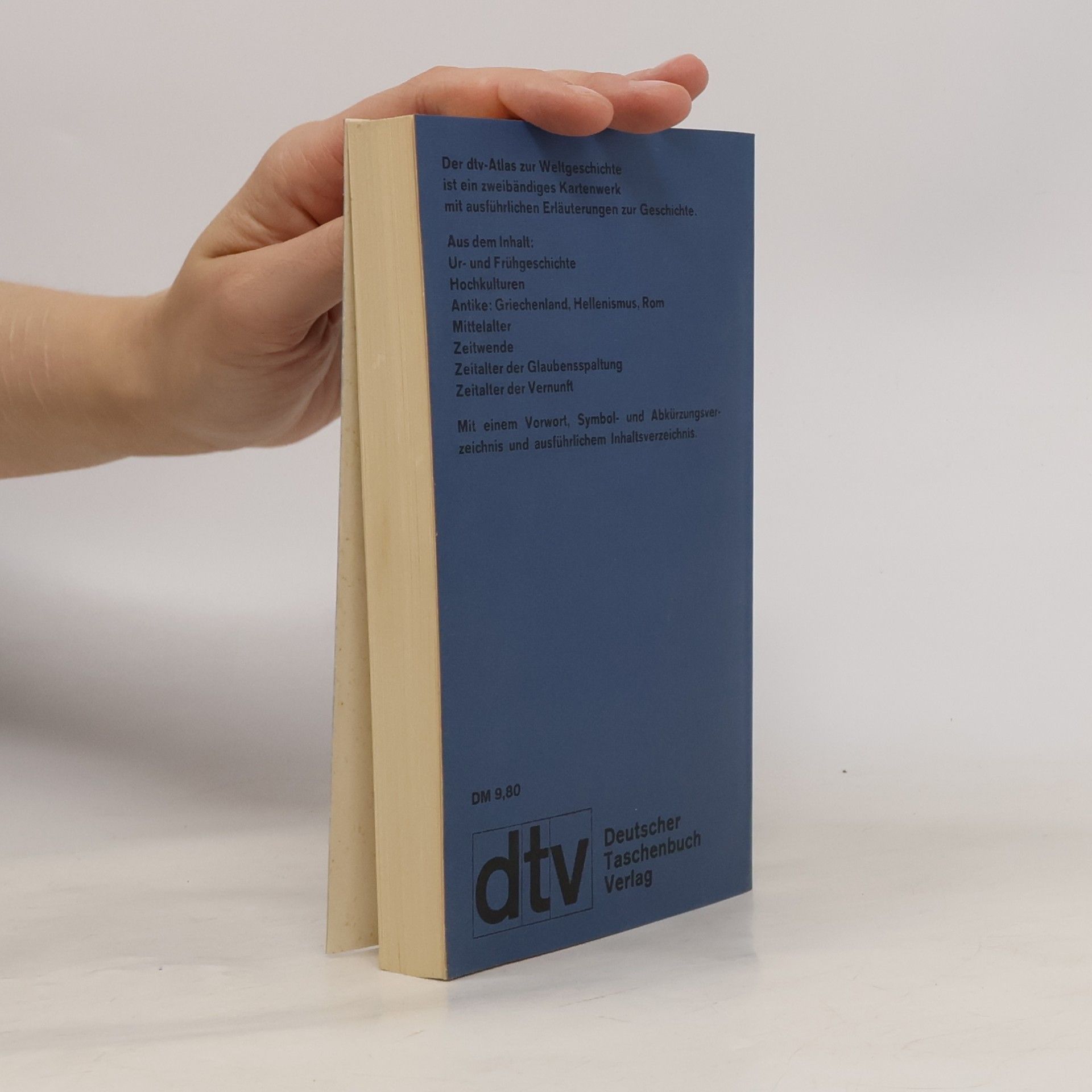 Hermann Kinder dtv-Atlas zur Weltgeschichte 1