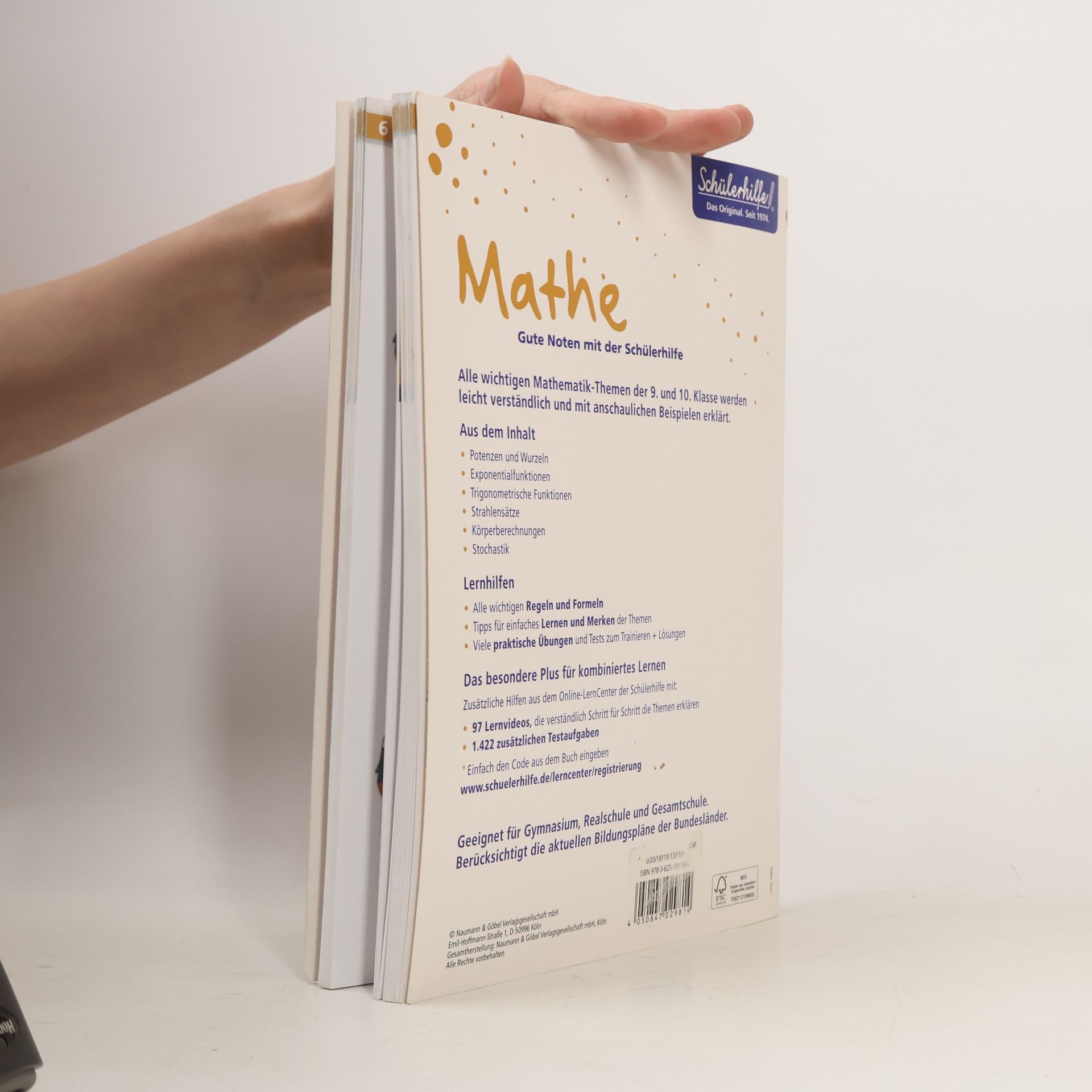 Kolektiv autorů Mathe. Gute Noten mit der Schülerhilfe 9.-10. Klasse