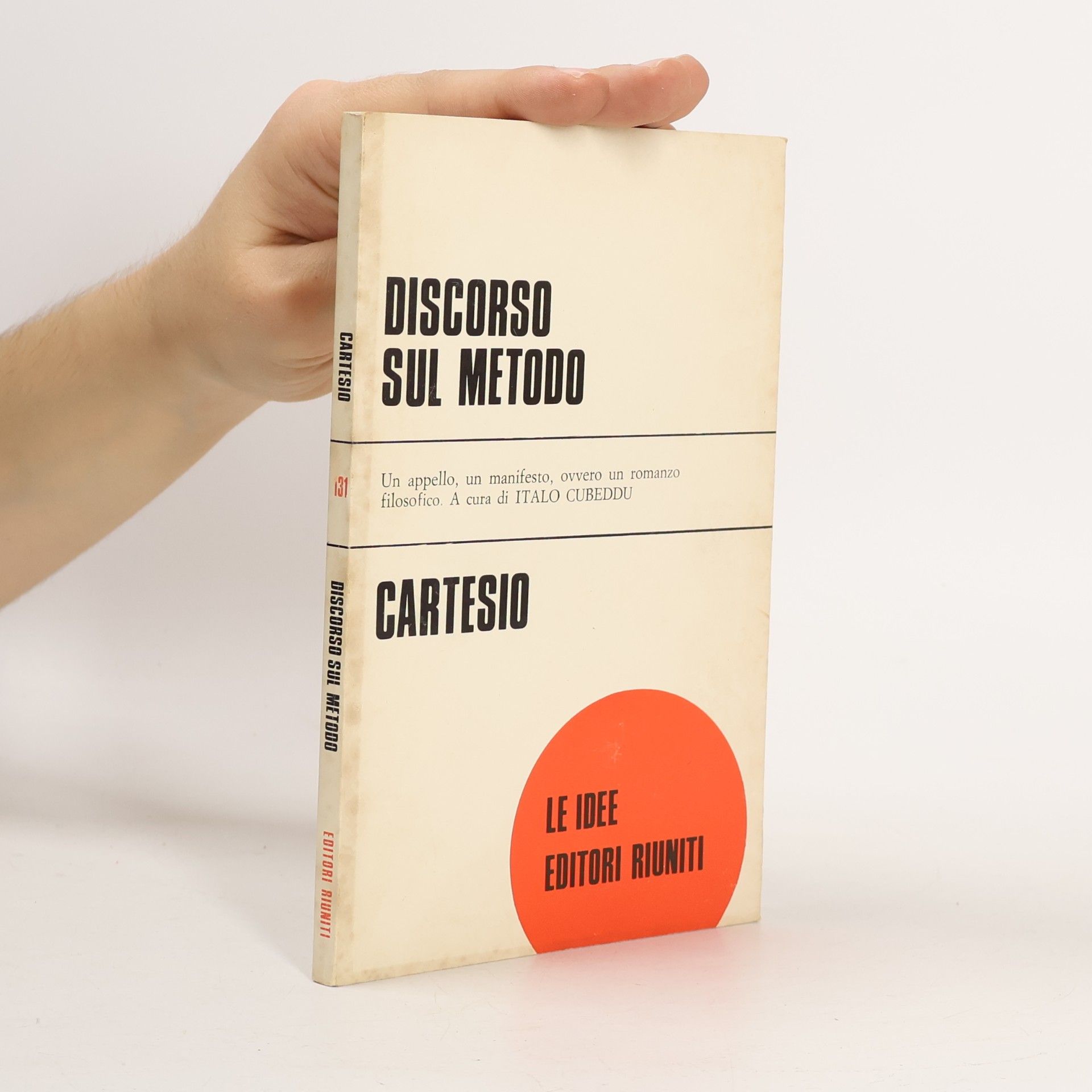 Renato Cartesio DISCORSO SUL METODO