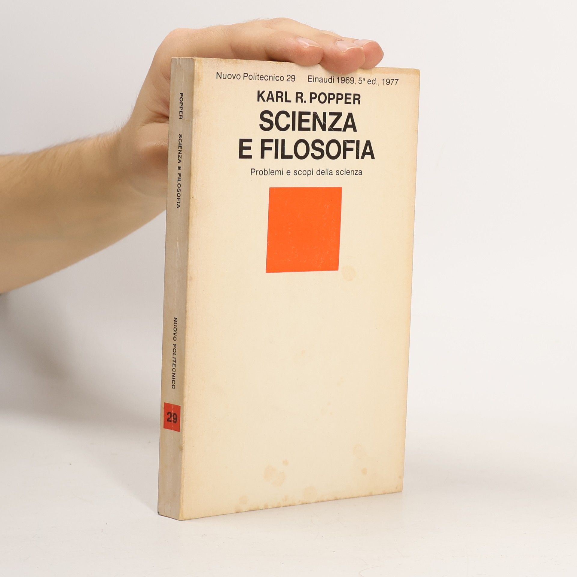 SCIENZA E FILOSOFIA