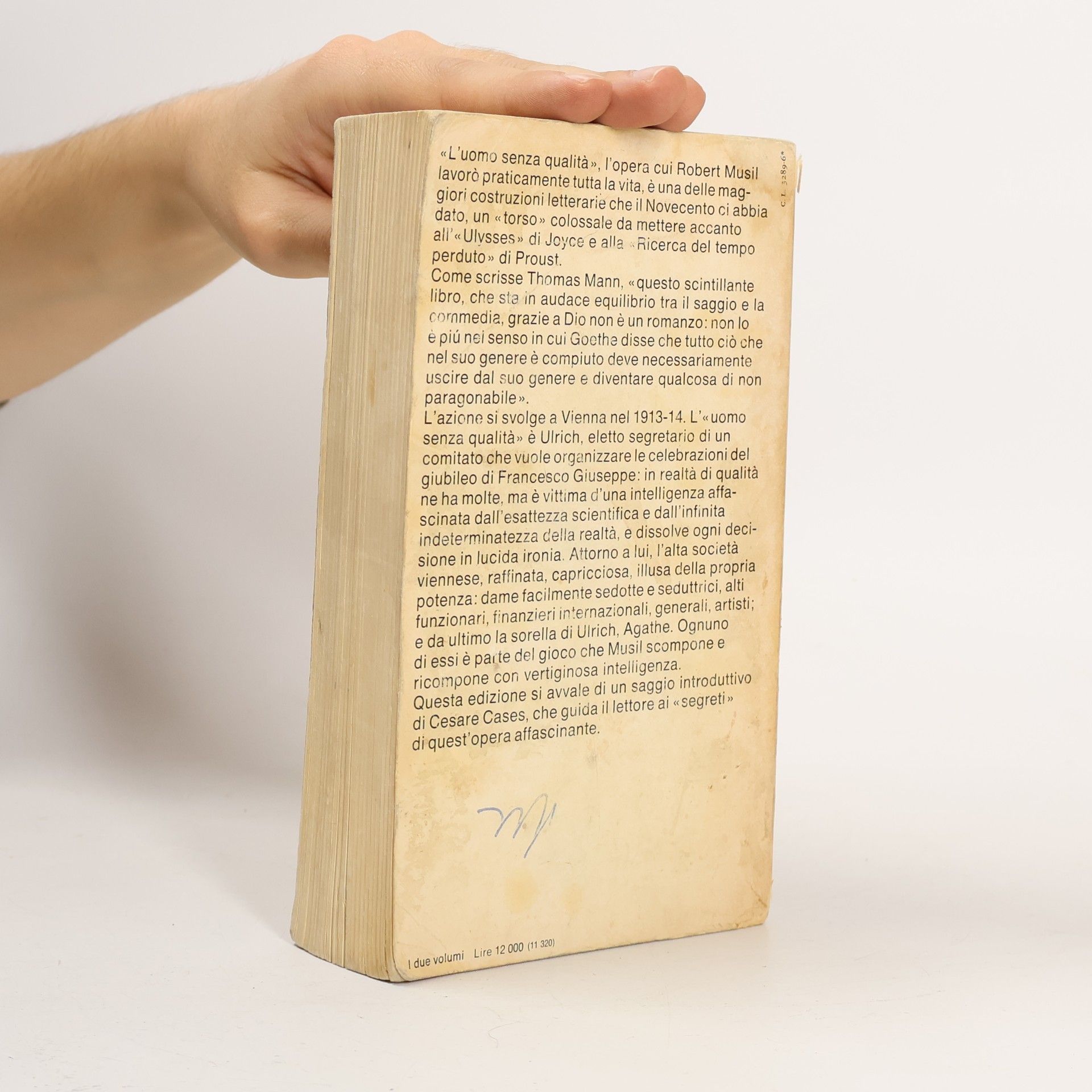 Robert Musil L'uomo senza qualità