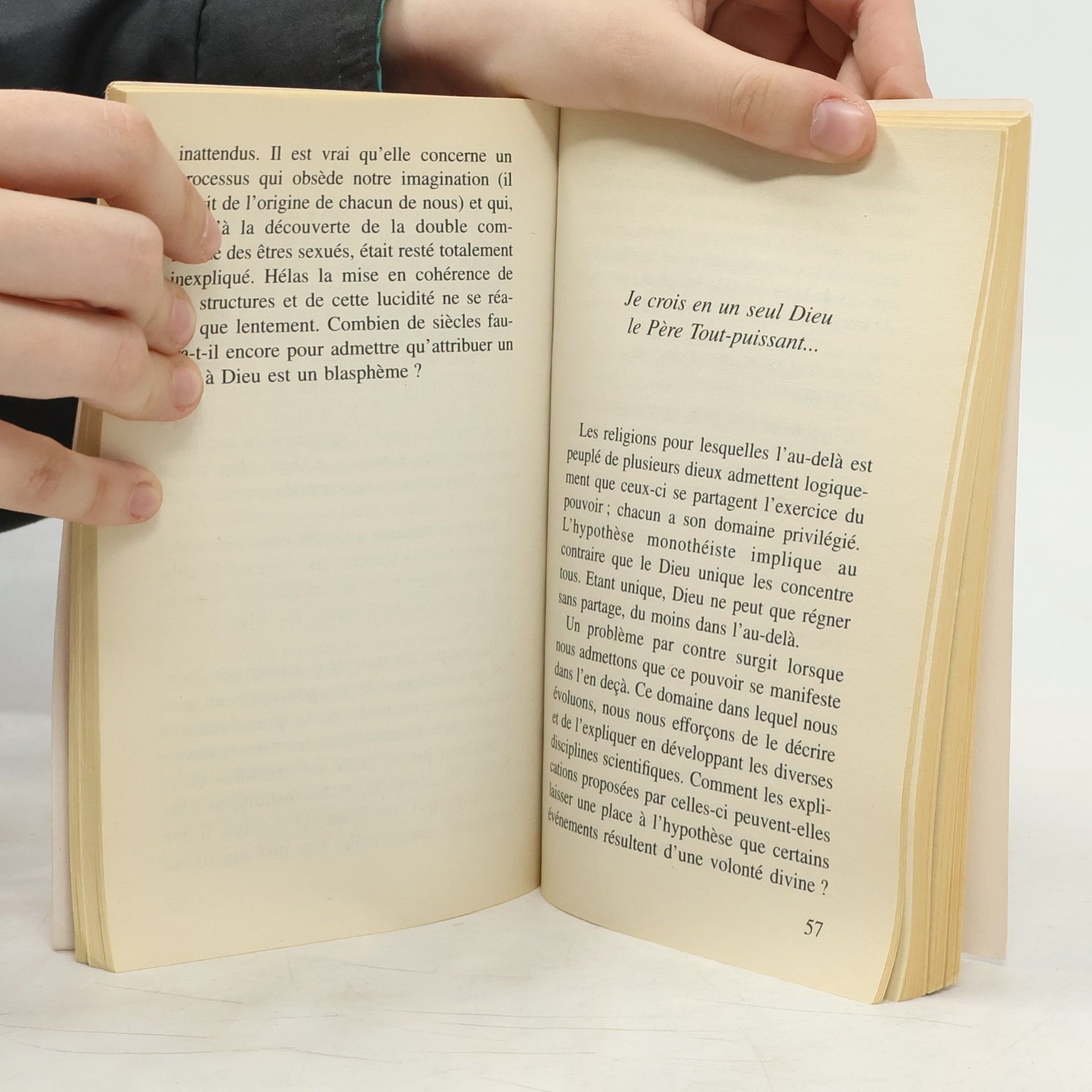 Albert Jacquard Le Livre de Poche: Dieu?