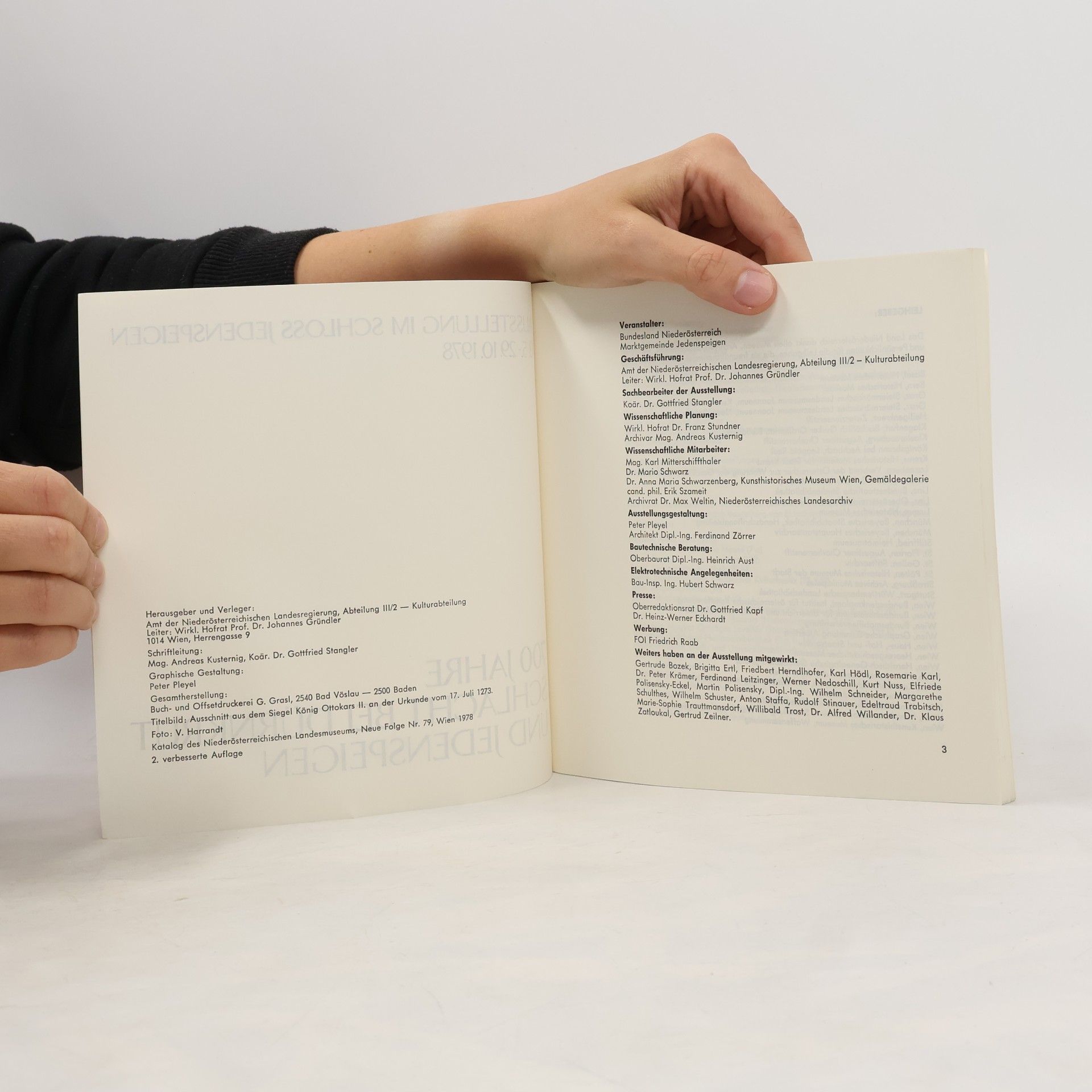 Andreas Kusternig 700 Jahre Schlacht bei Dürnkrut und Jedenspeigen: 1278-1978