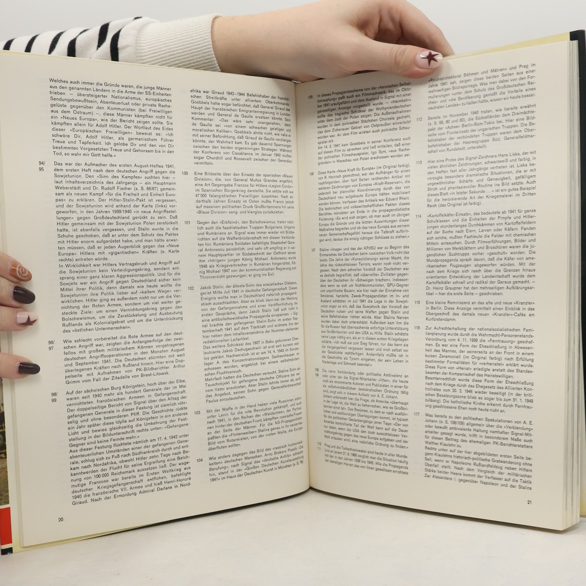 Hans Dollinger Faksimile-Querschnitt durch Signal: 1939-1945
