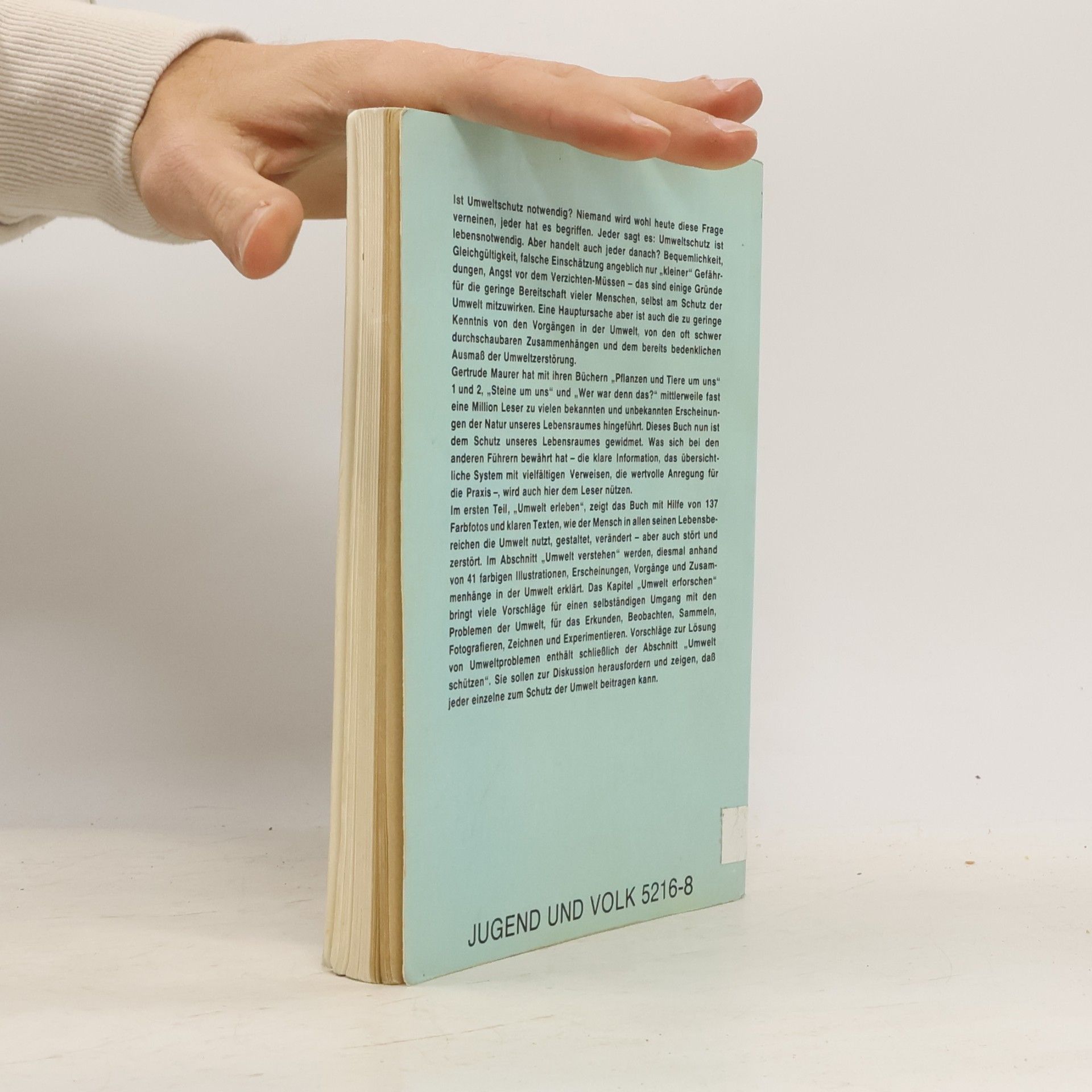 Gertrude Maurer Unsere Umwelt