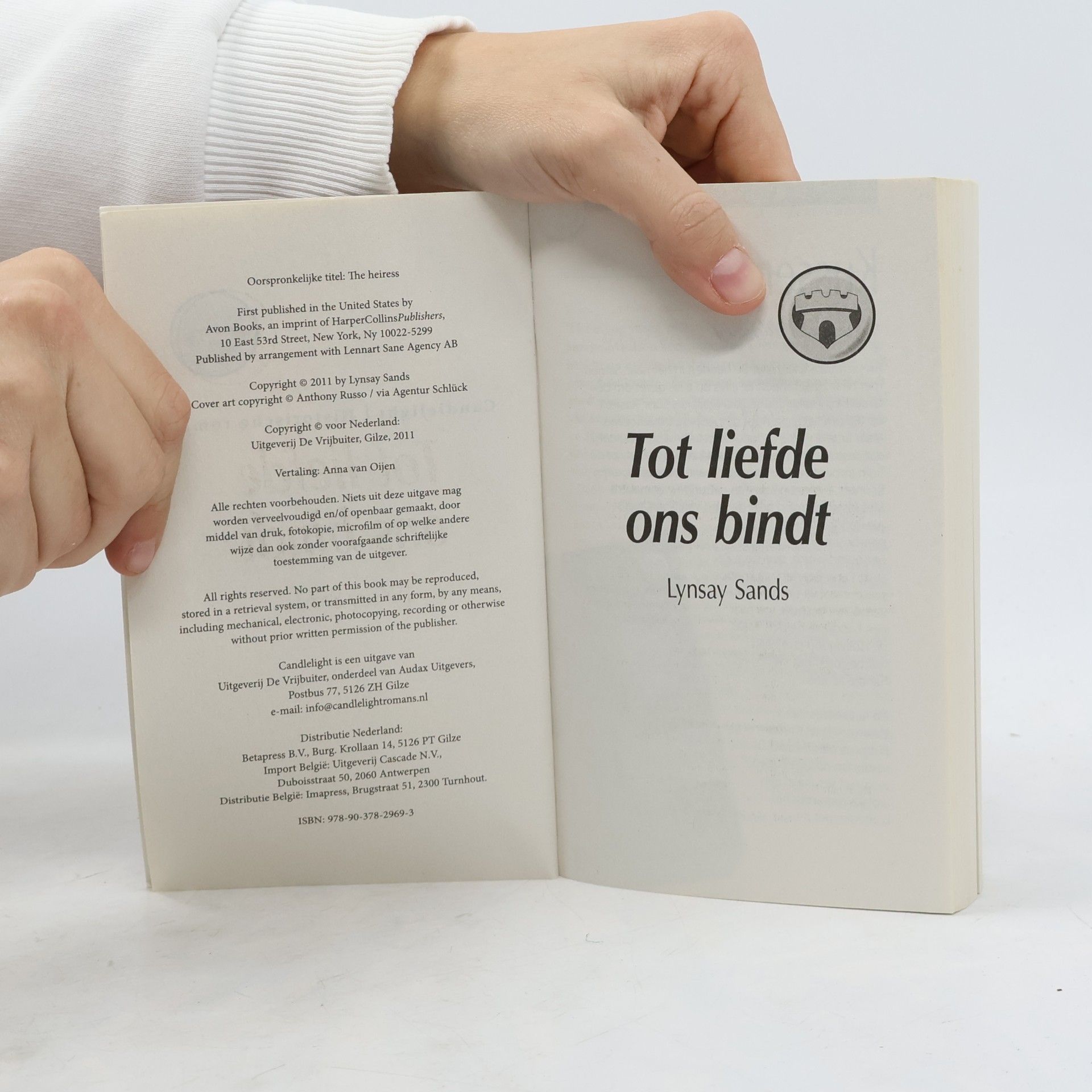 Lynsay Sands Tot liefde ons bindt