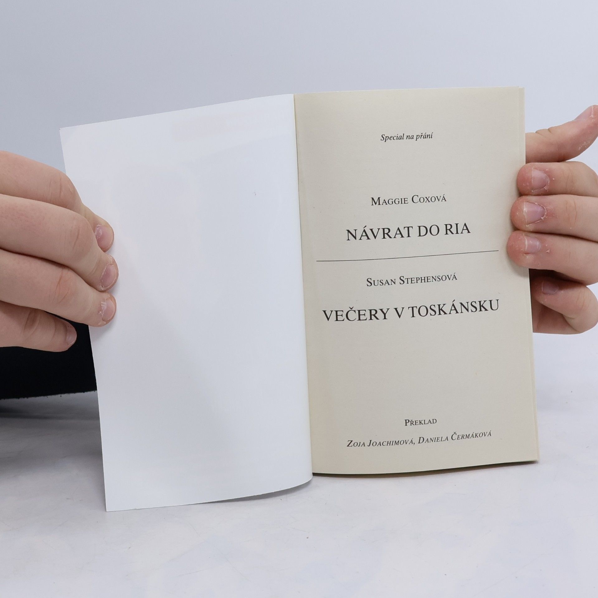 Susan Stephens Návrat do Ria / Večery v Toskánsku
