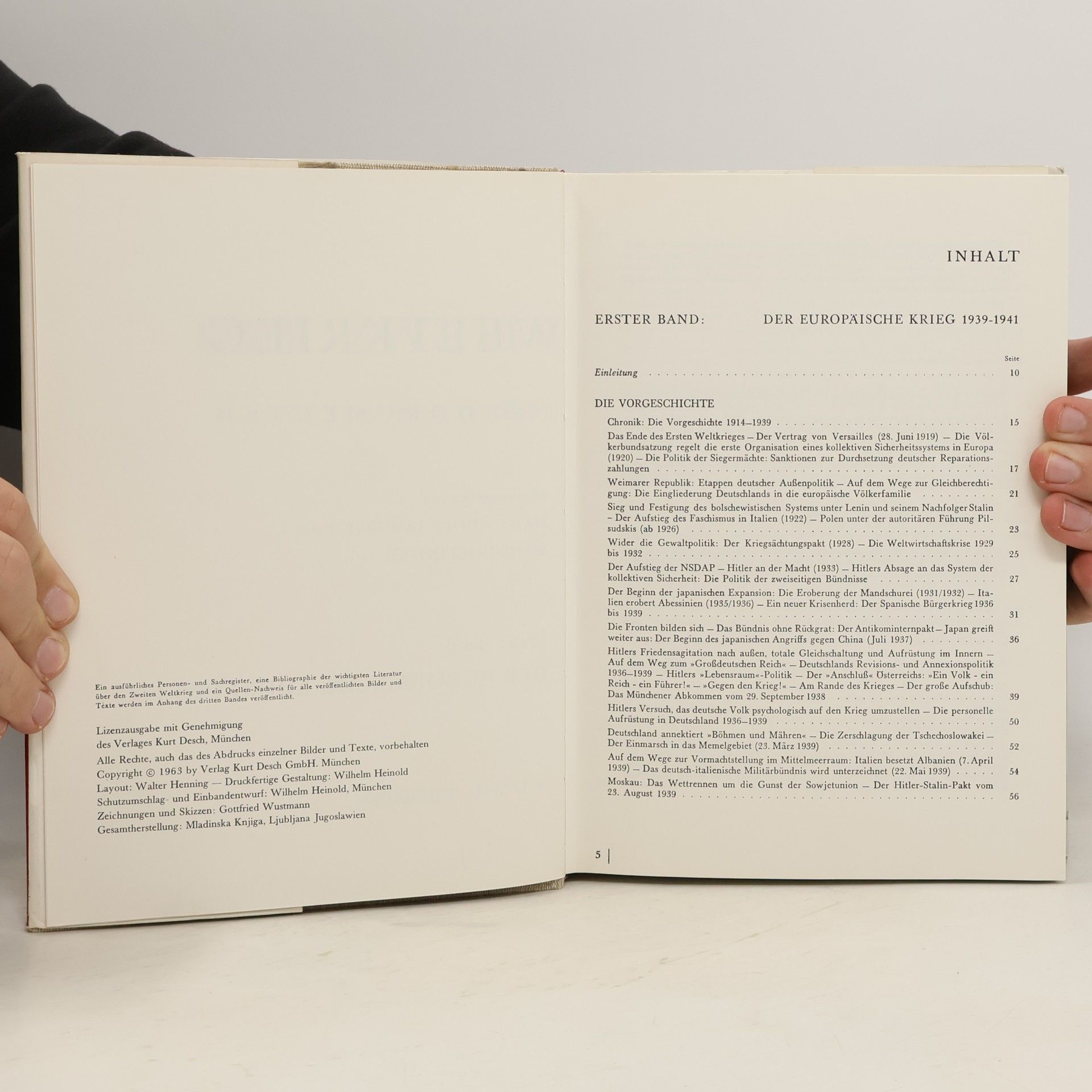 Gottfried Wustmann Der zweite Weltkrieg
