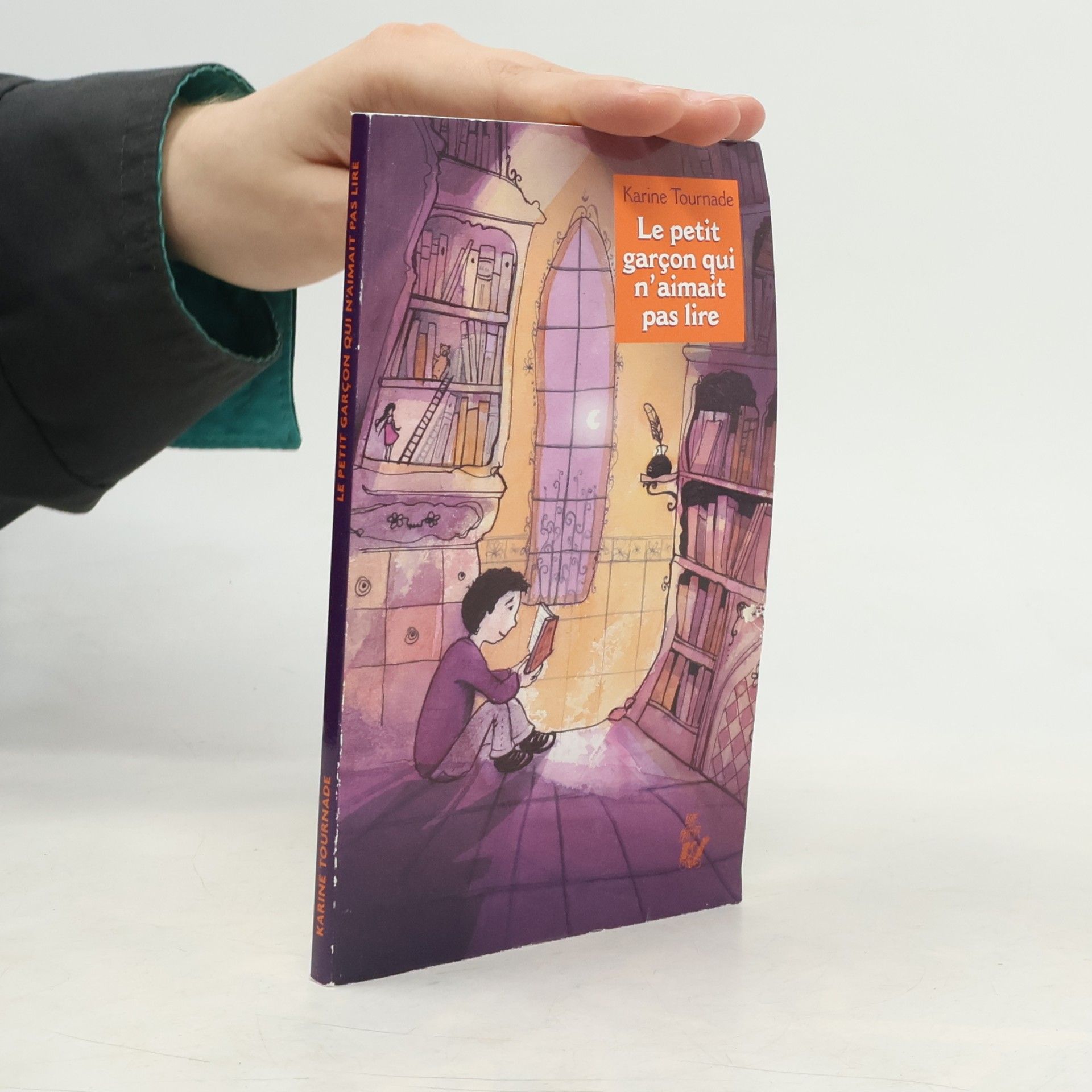 Karine Tournade Le petit garçon qui n’aimait pas lire