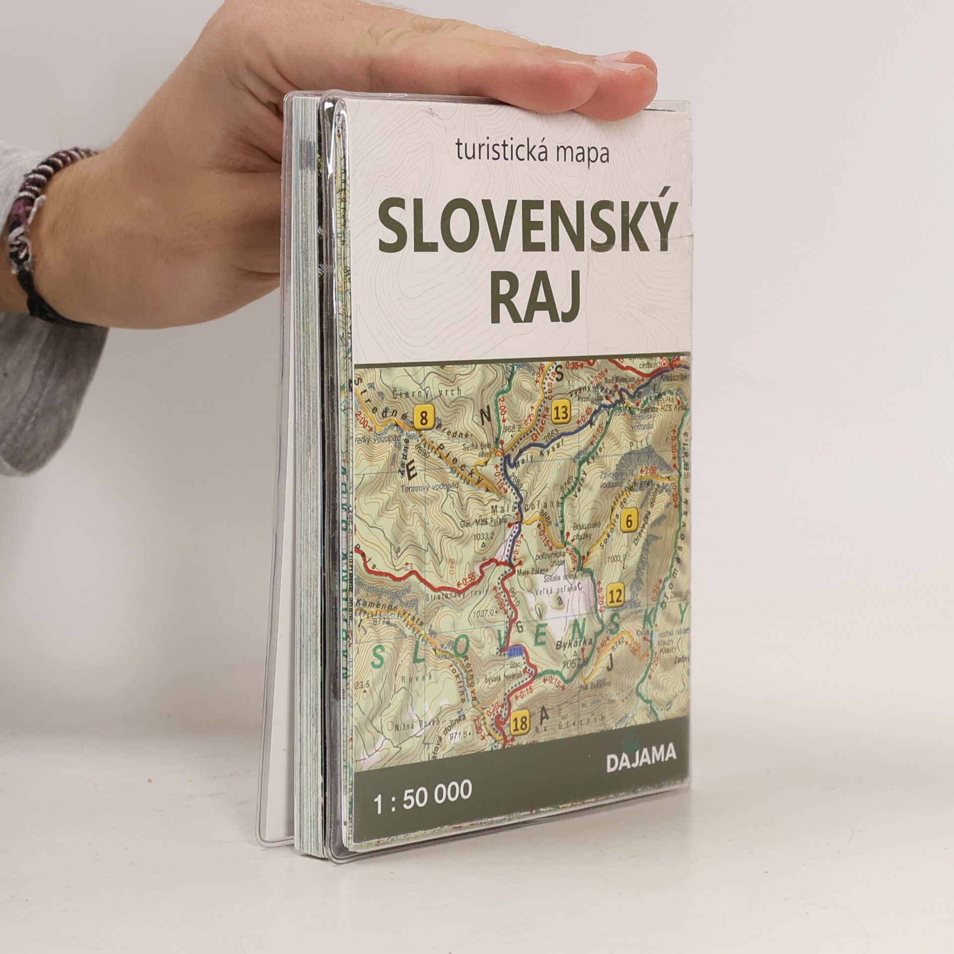 Vladimír Mucha Slovenský raj + mapa