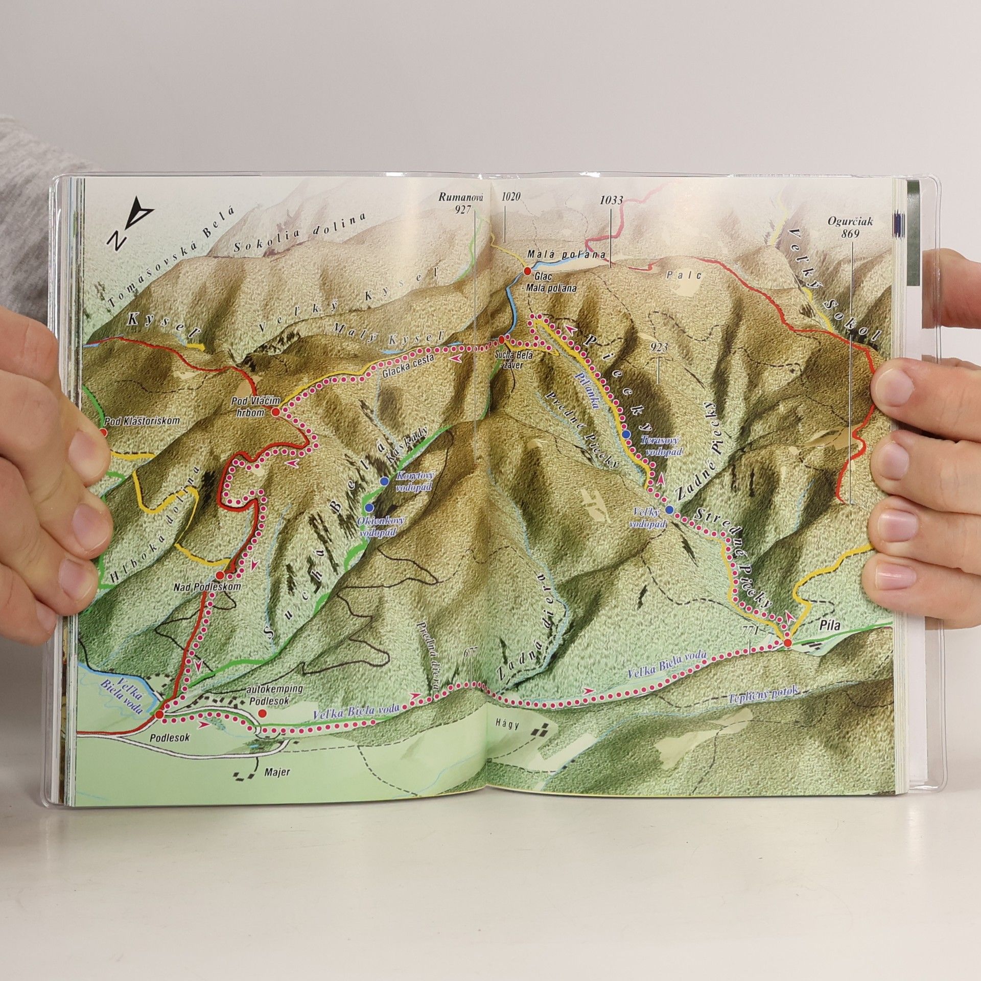 Vladimír Mucha Slovenský raj + mapa