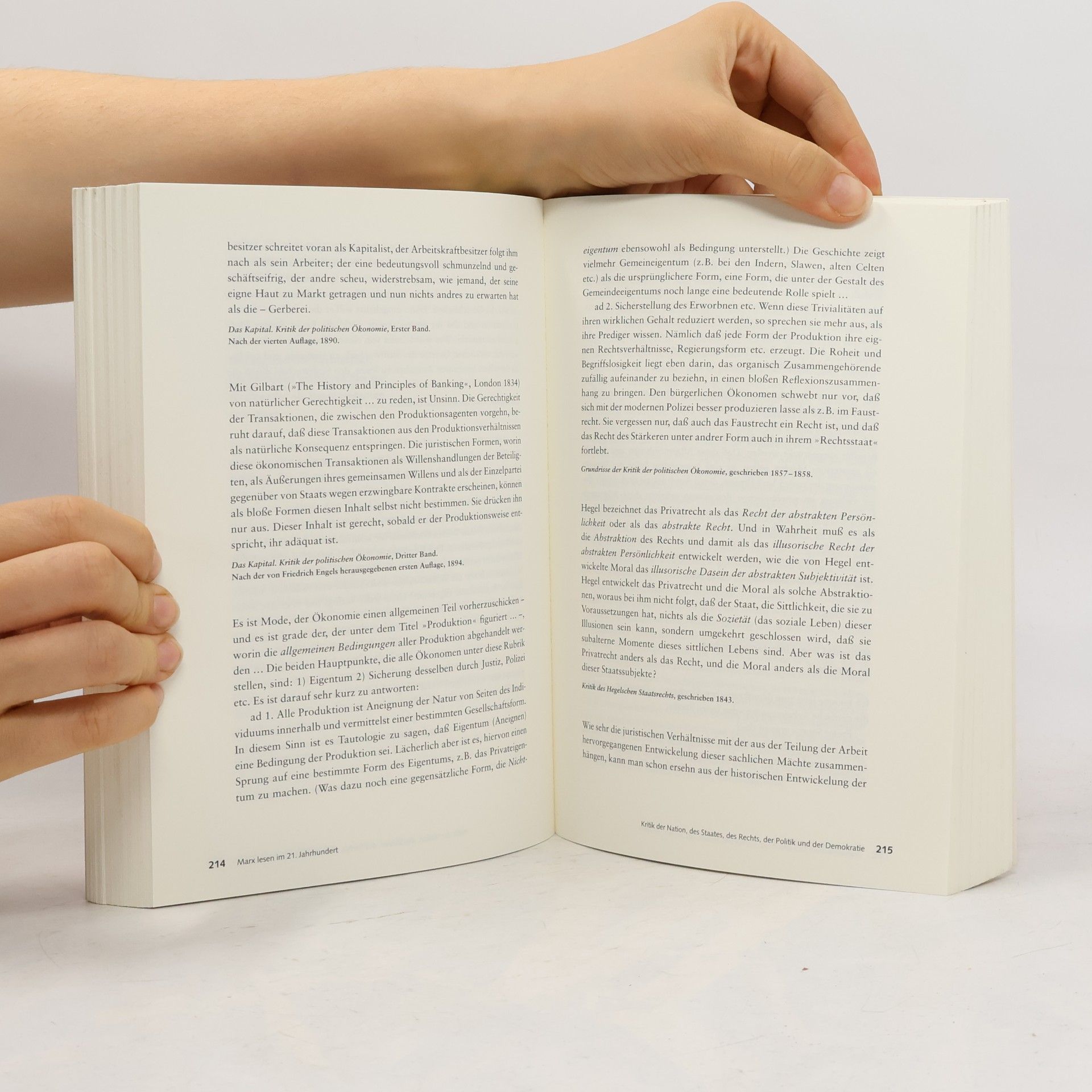 Karl Marx Marx lesen