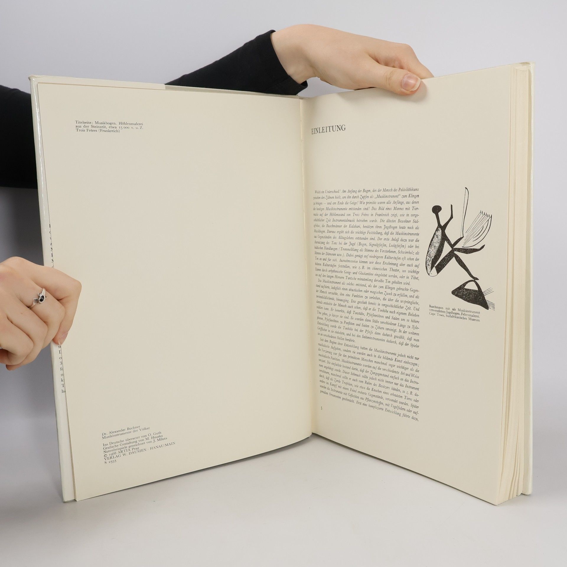 Alexander Buchner Musikinstrumente der Völker