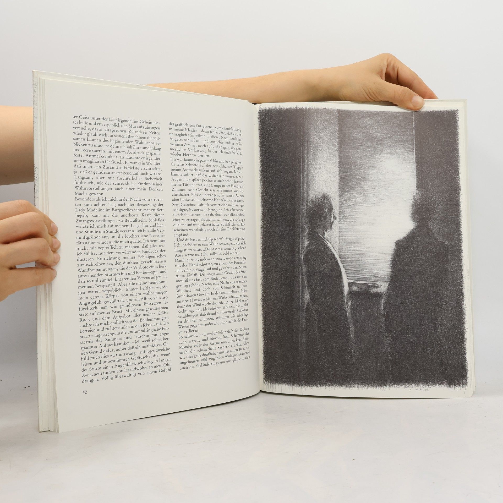 Edgar Allan Poe Gottfried Helnwein zeichnet unheimliche Geschichten von Edgar Allan Poe
