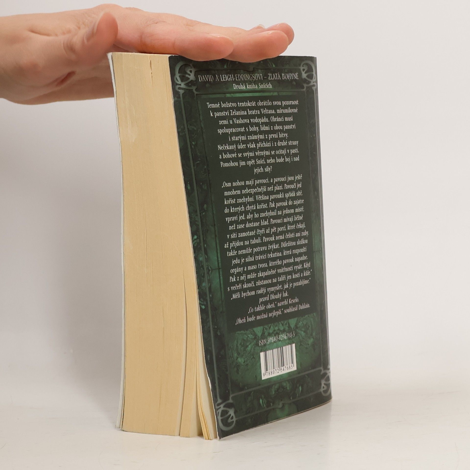David Eddings Zlatá bohyně. Druhá kniha Snících