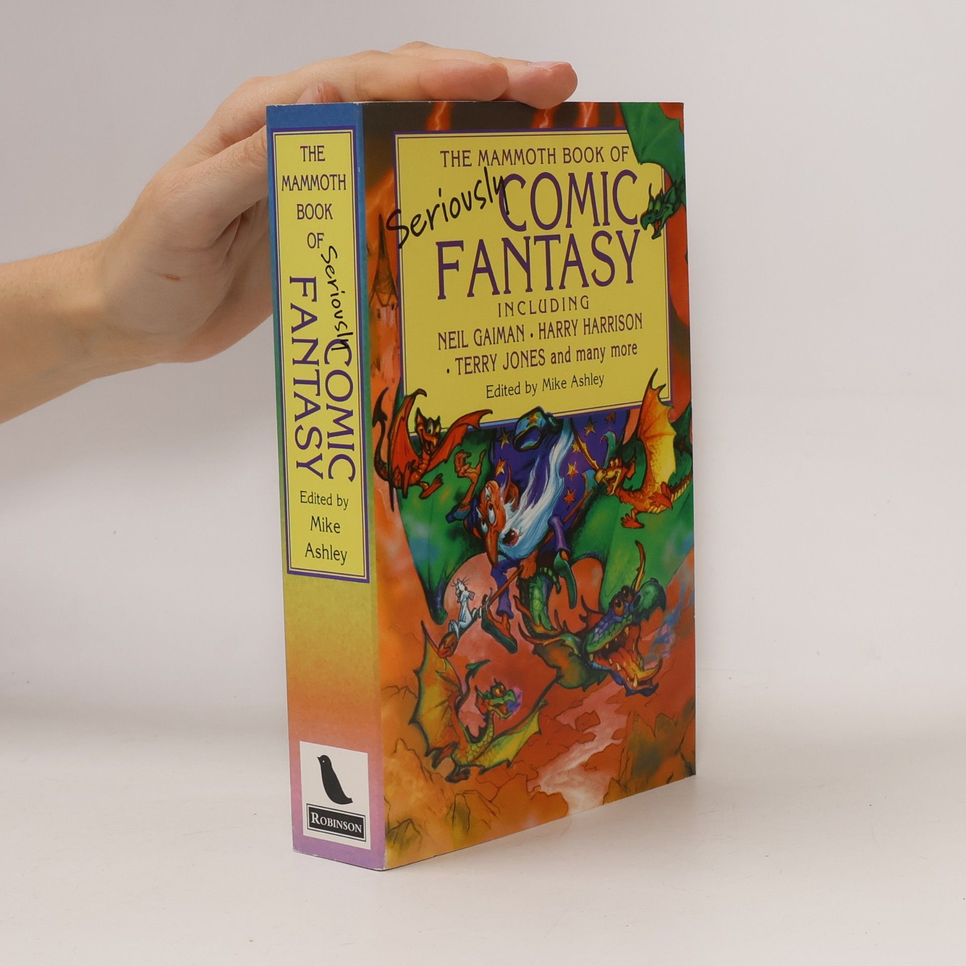 Mike Ashley Mammoth Book of Seriously Comic Fantasy