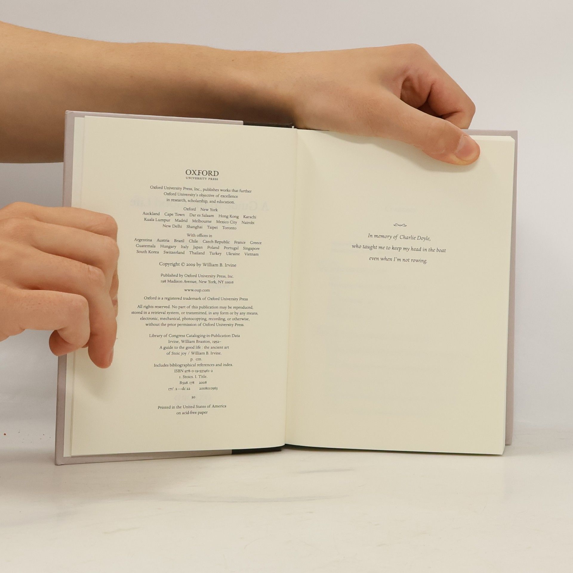 William Irvine A Guide To The Good Life