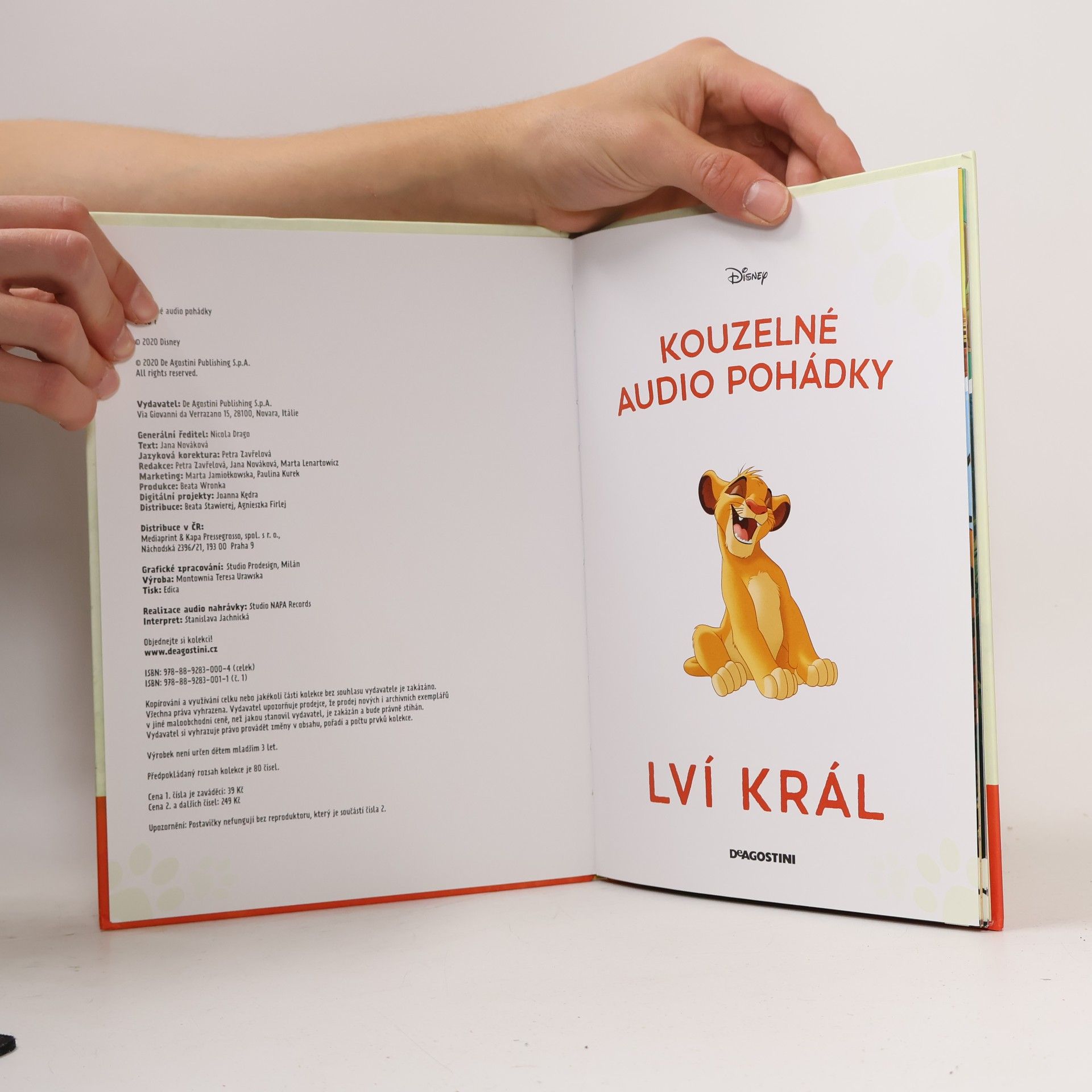 Autorenkollektiv Kouzelné audio pohádky 1. Lví král