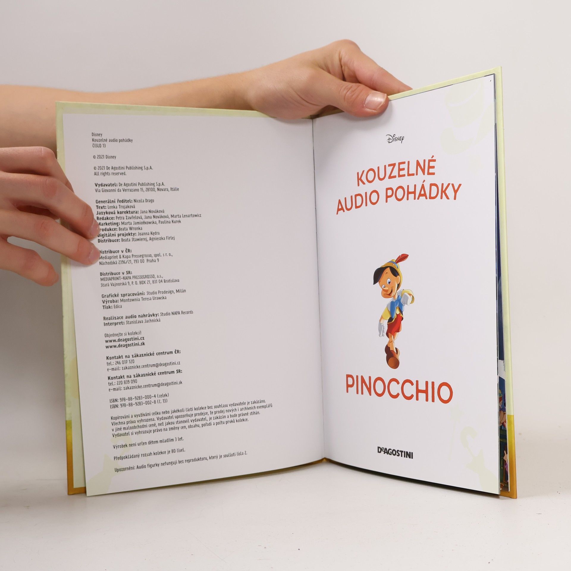 Kolektiv autorů Kouzelné audio pohádky 13. Pinocchio