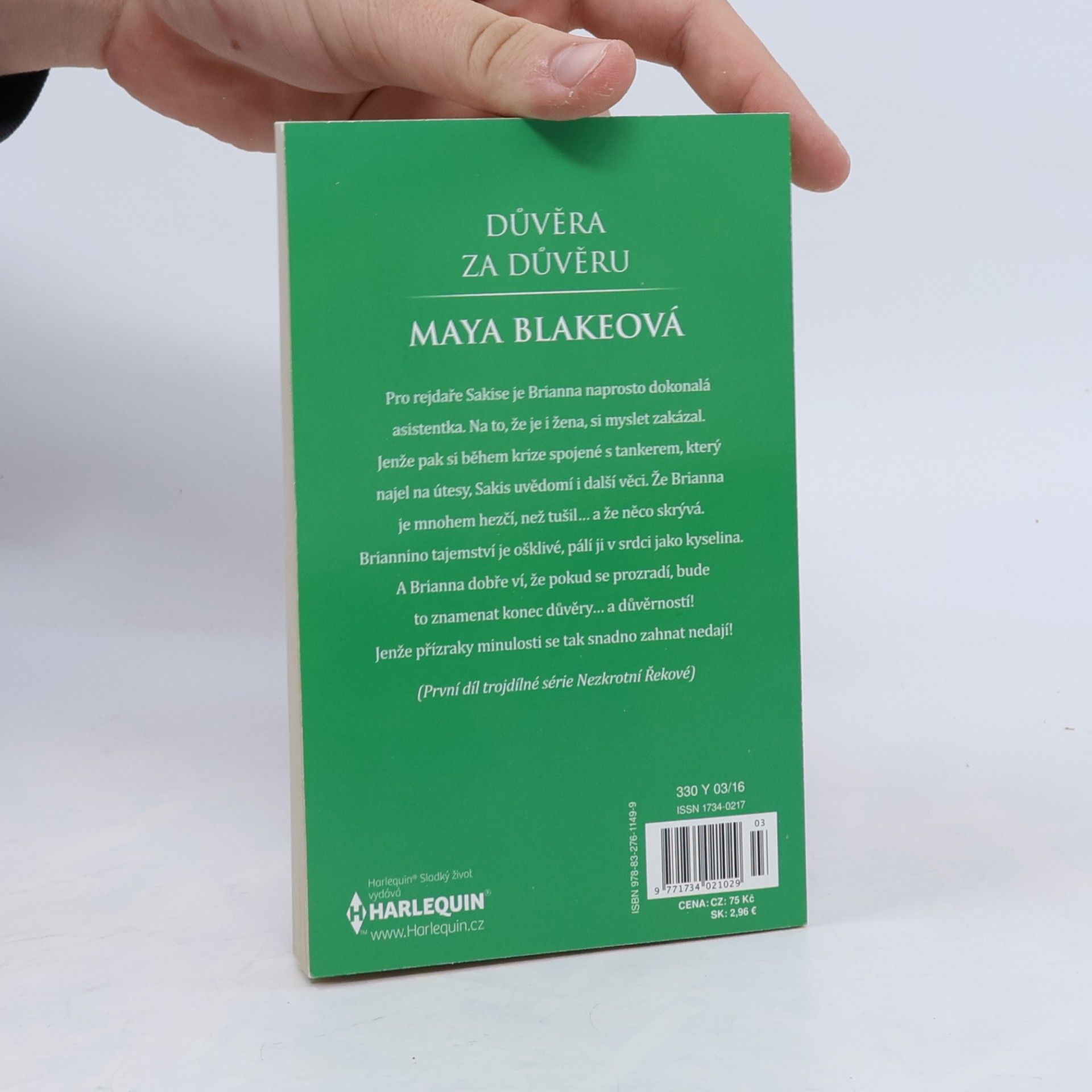 Maya Blake Důvěra za důvěru