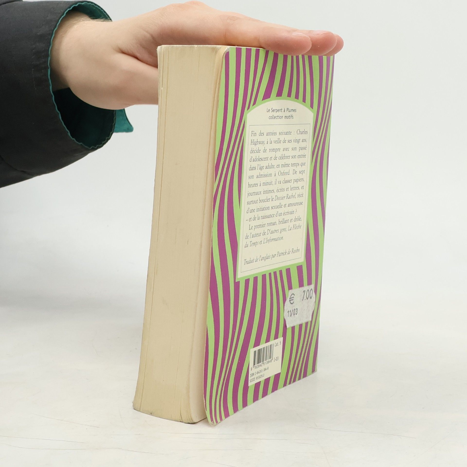 Martin Amis Le Dossier Rachel
