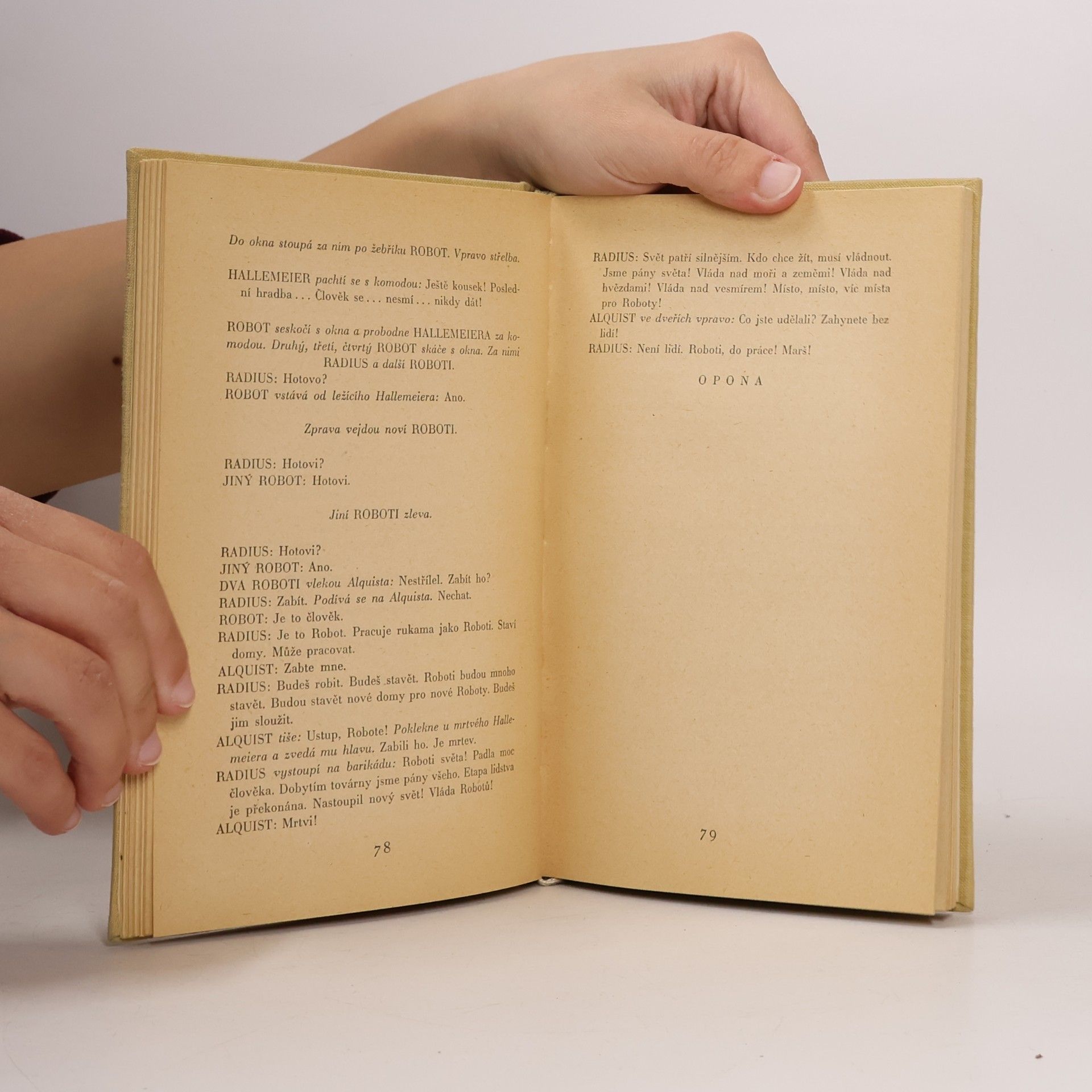 Karel Čapek R. U. R., Bílá nemoc, Matka