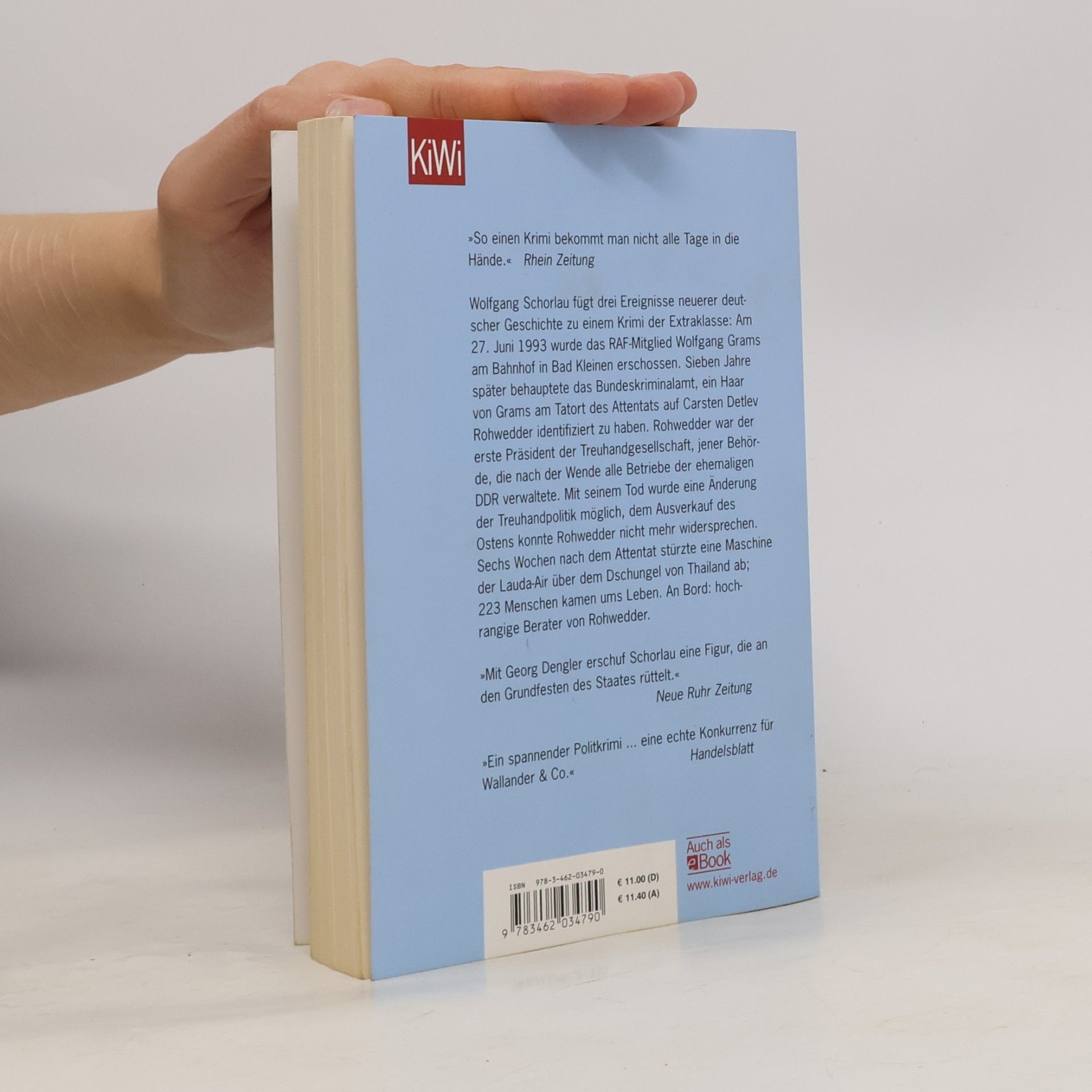 Wolfgang Schorlau Die blaue Liste
