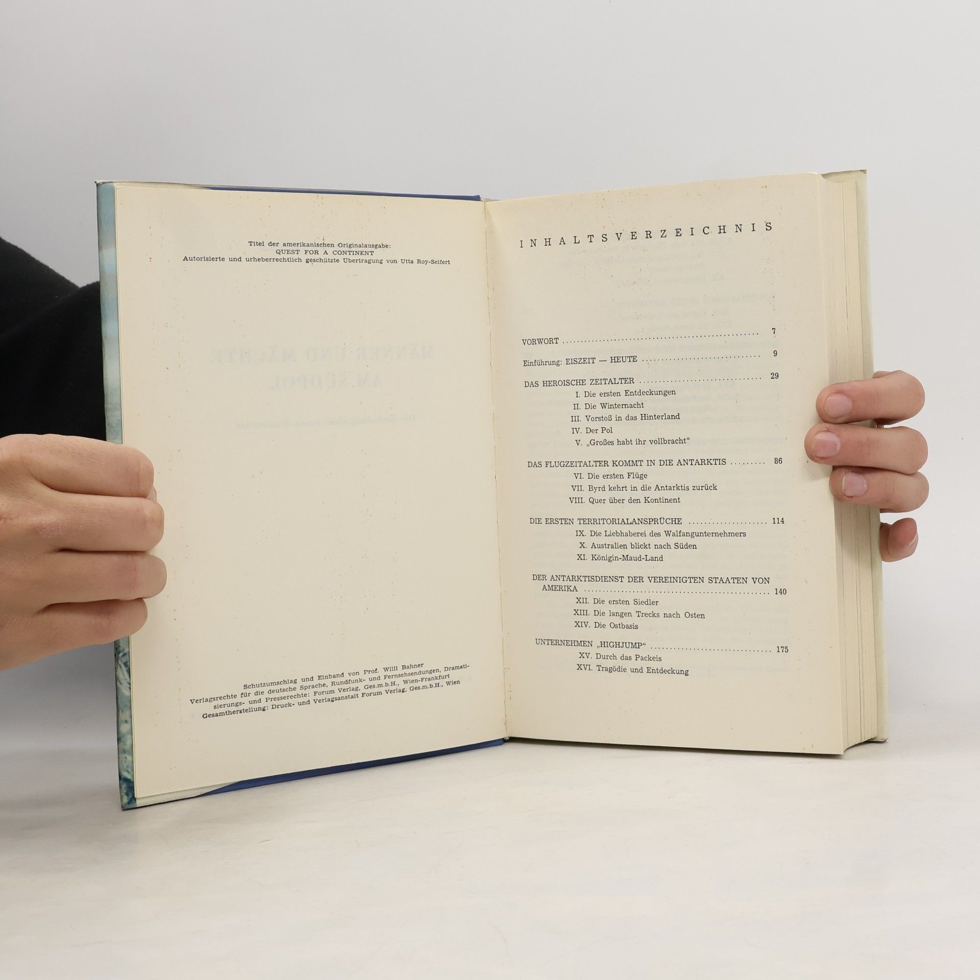 Walter Sullivan Männer Und Mächte Am Südpol