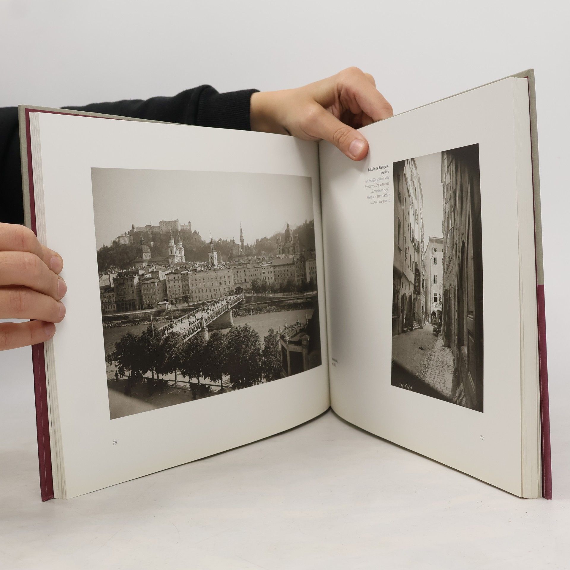 Thomas Weidenholzer Salzburger Fotografien 1880 - 1918 aus dem Fotoatelier Würthle