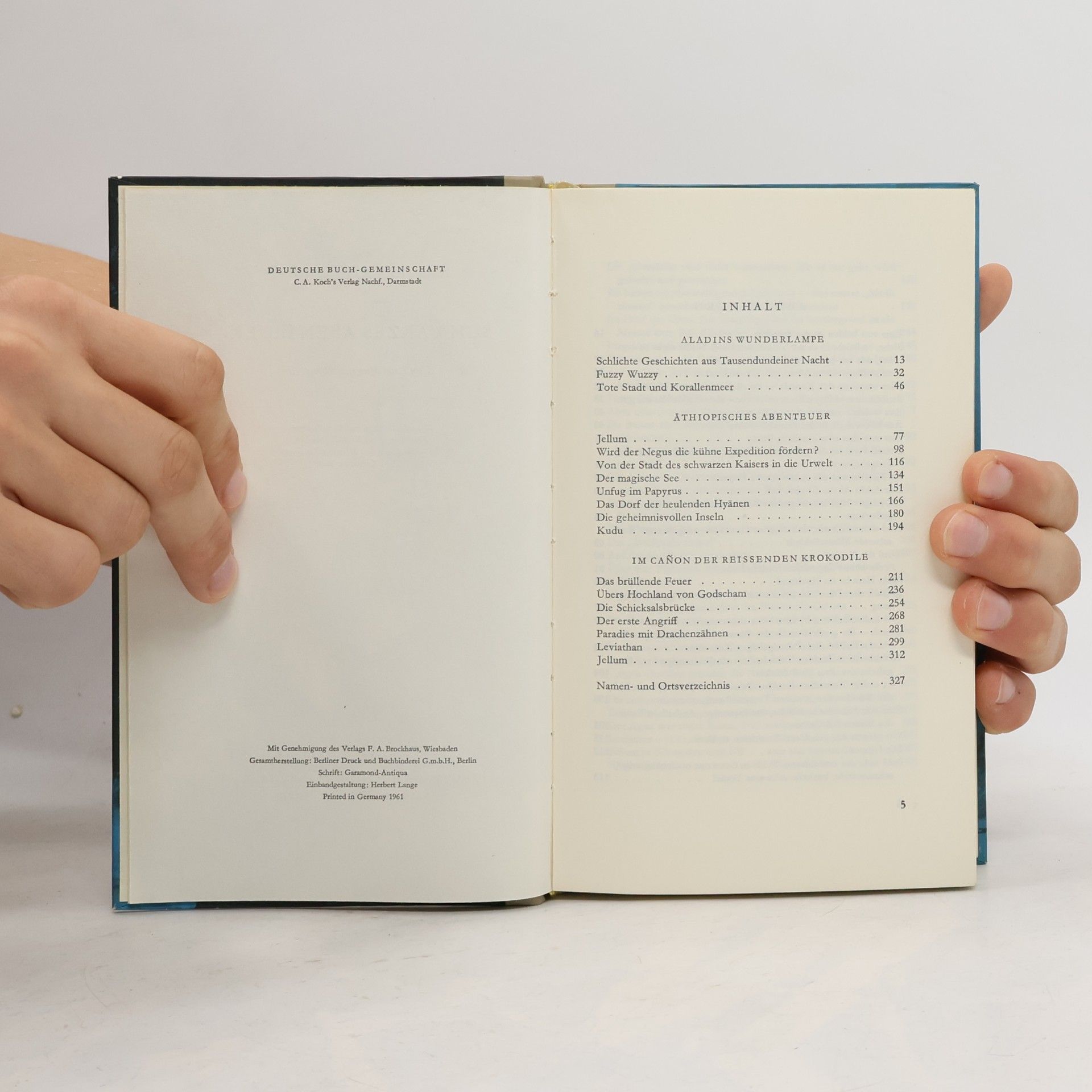 Herbert Rittlinger Schwarzes Abenteuer