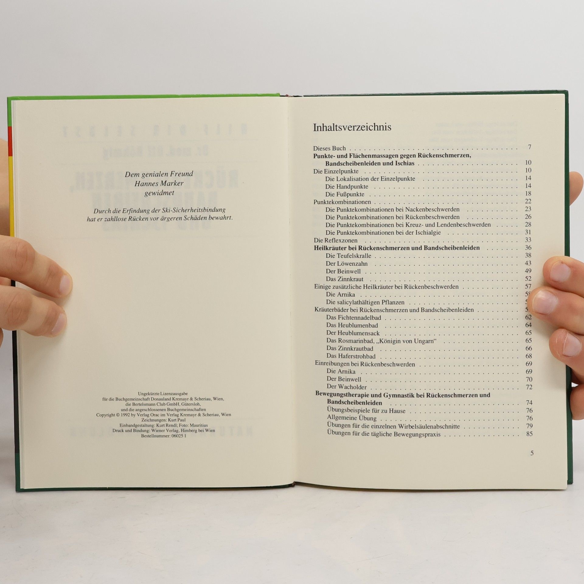 Ulf Böhmig Rückenschmerzen, Bandscheiben und Ischias