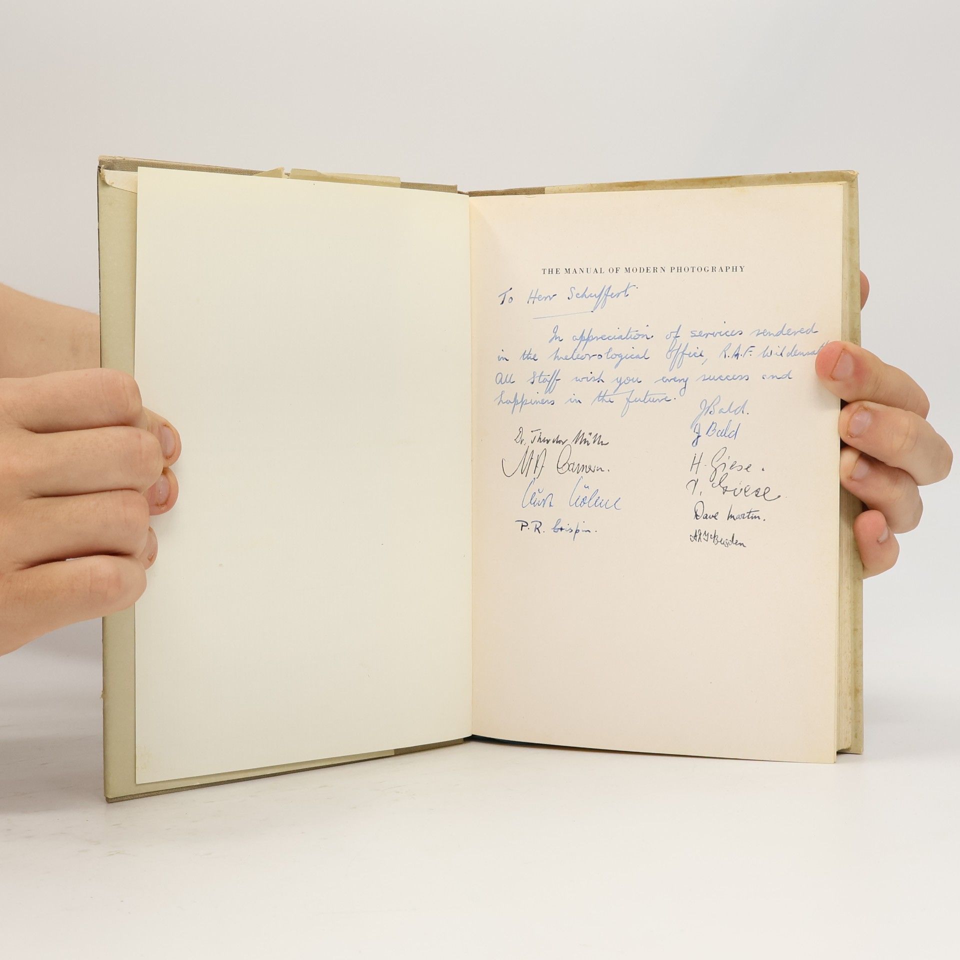 Hans Windisch The Manual of Modern Photography: The Technique