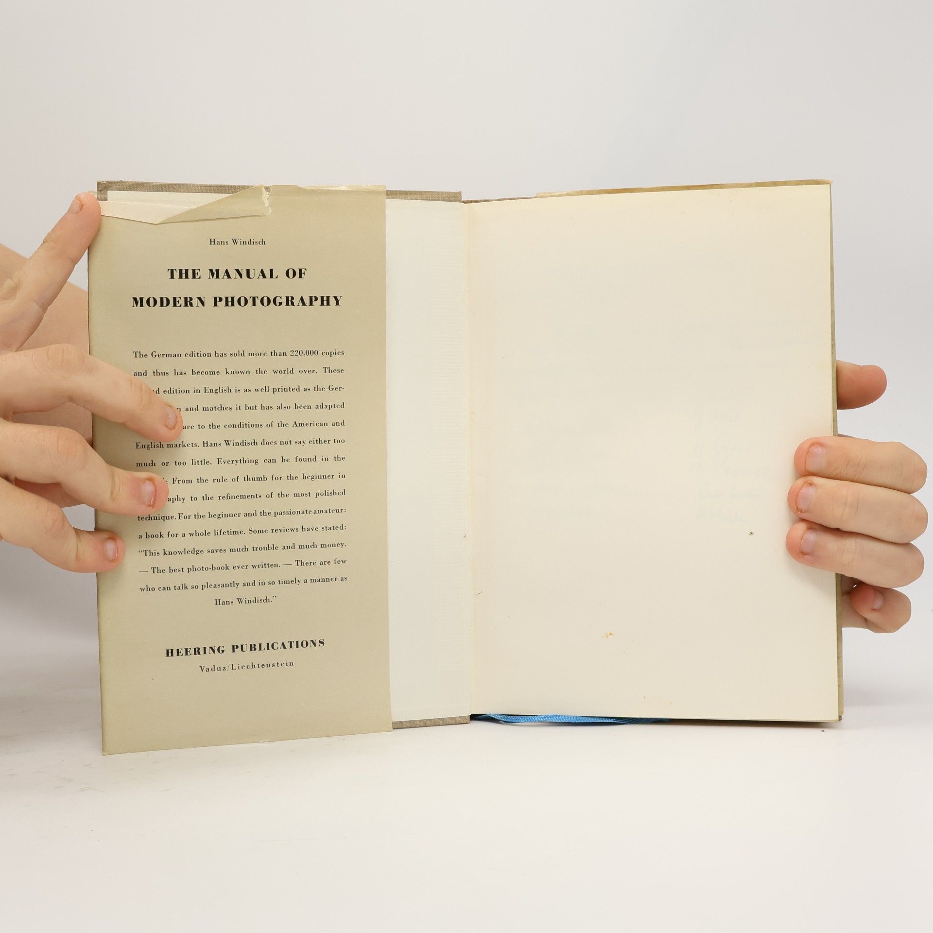 Hans Windisch The Manual of Modern Photography: The Technique